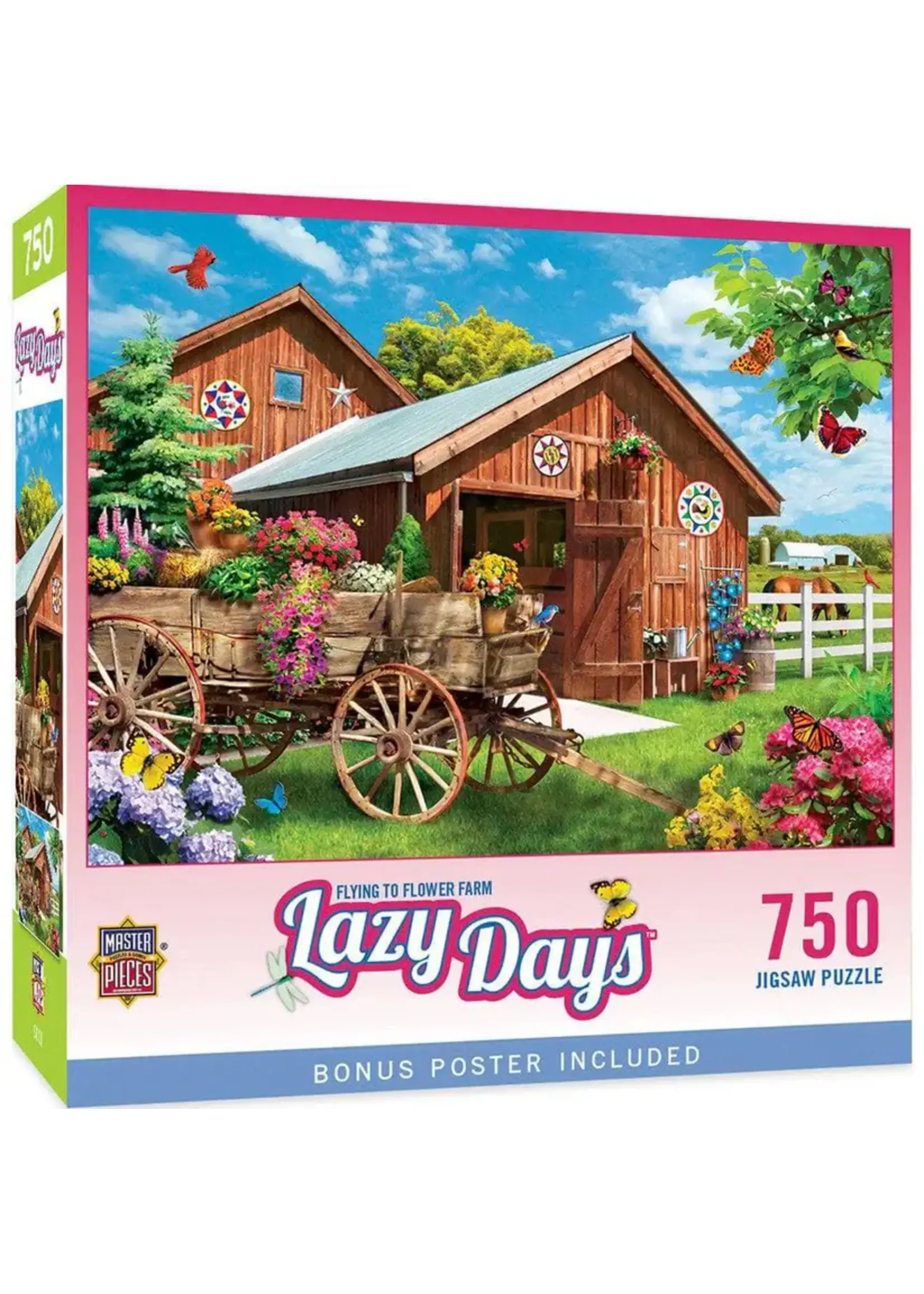 MasterPieces MPP32056 Flying to Flower Farm (Puzzle750)