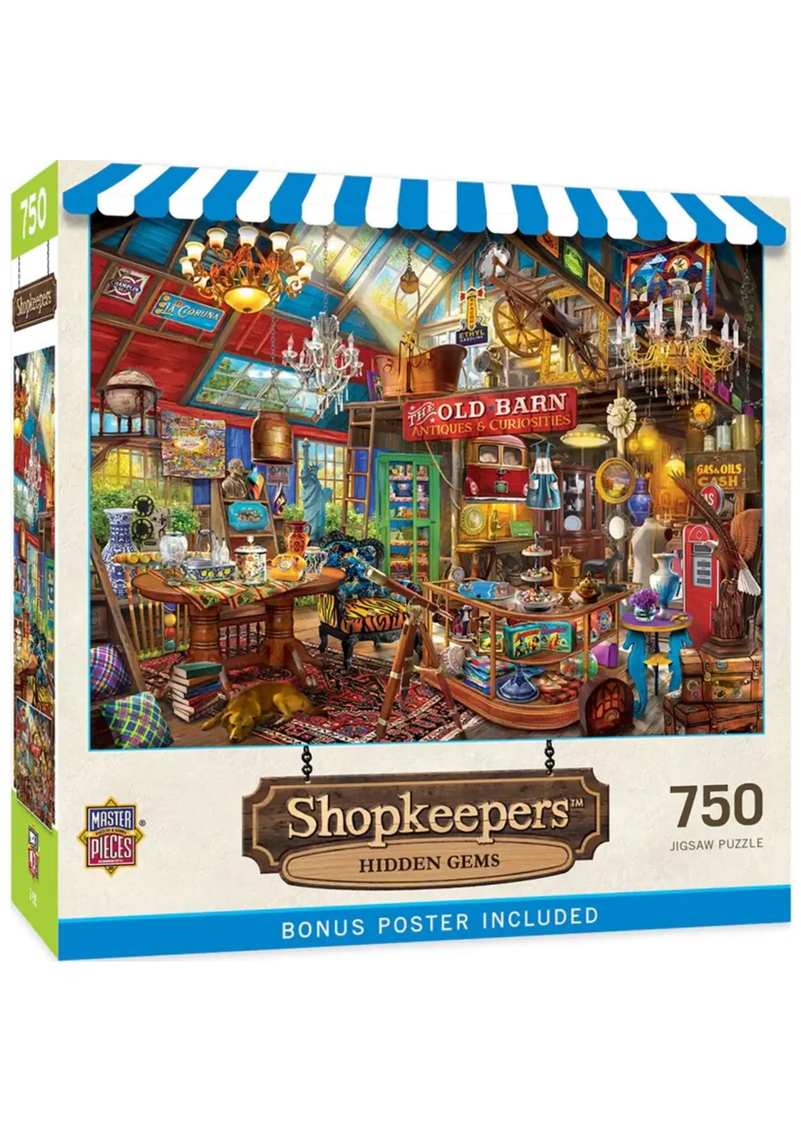 MasterPieces MPP32401 Hidden Gems (Puzzle750)