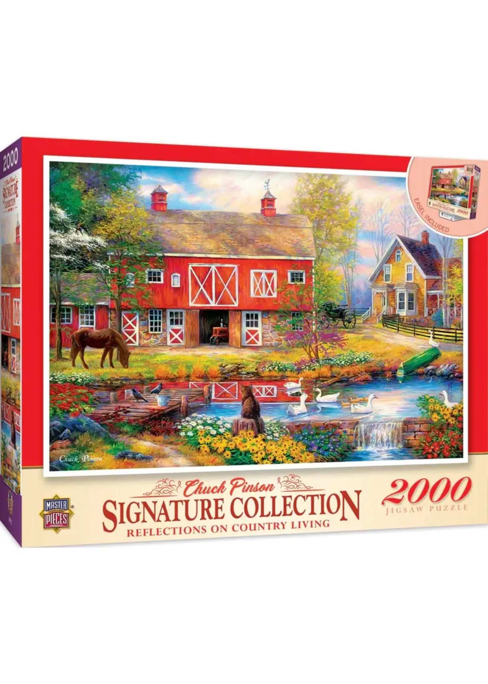 MasterPieces MPP72047 Reflections on Country Living (Puzzle2000)