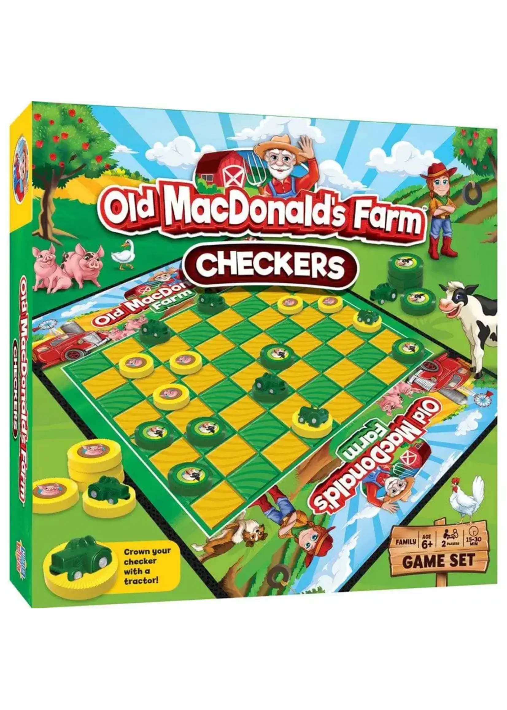 Old MacDonalds Farm Checkers
