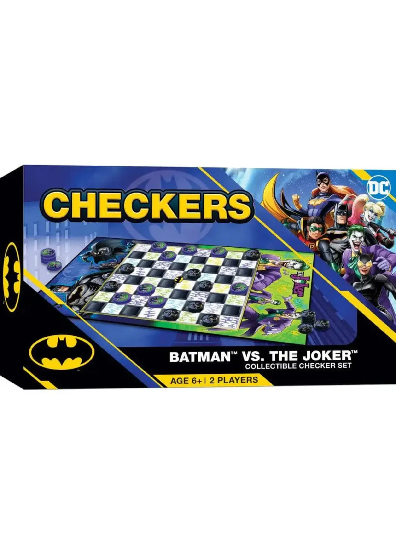 Batman vs The Joker Checkers
