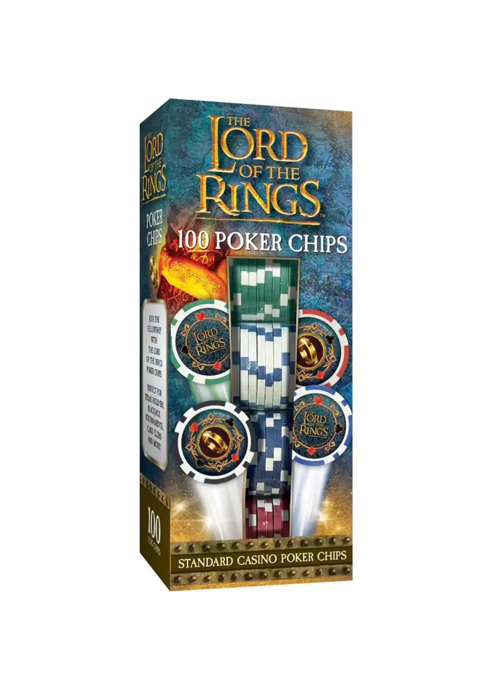 Lord of the Rings 100 Piece Poker Chips