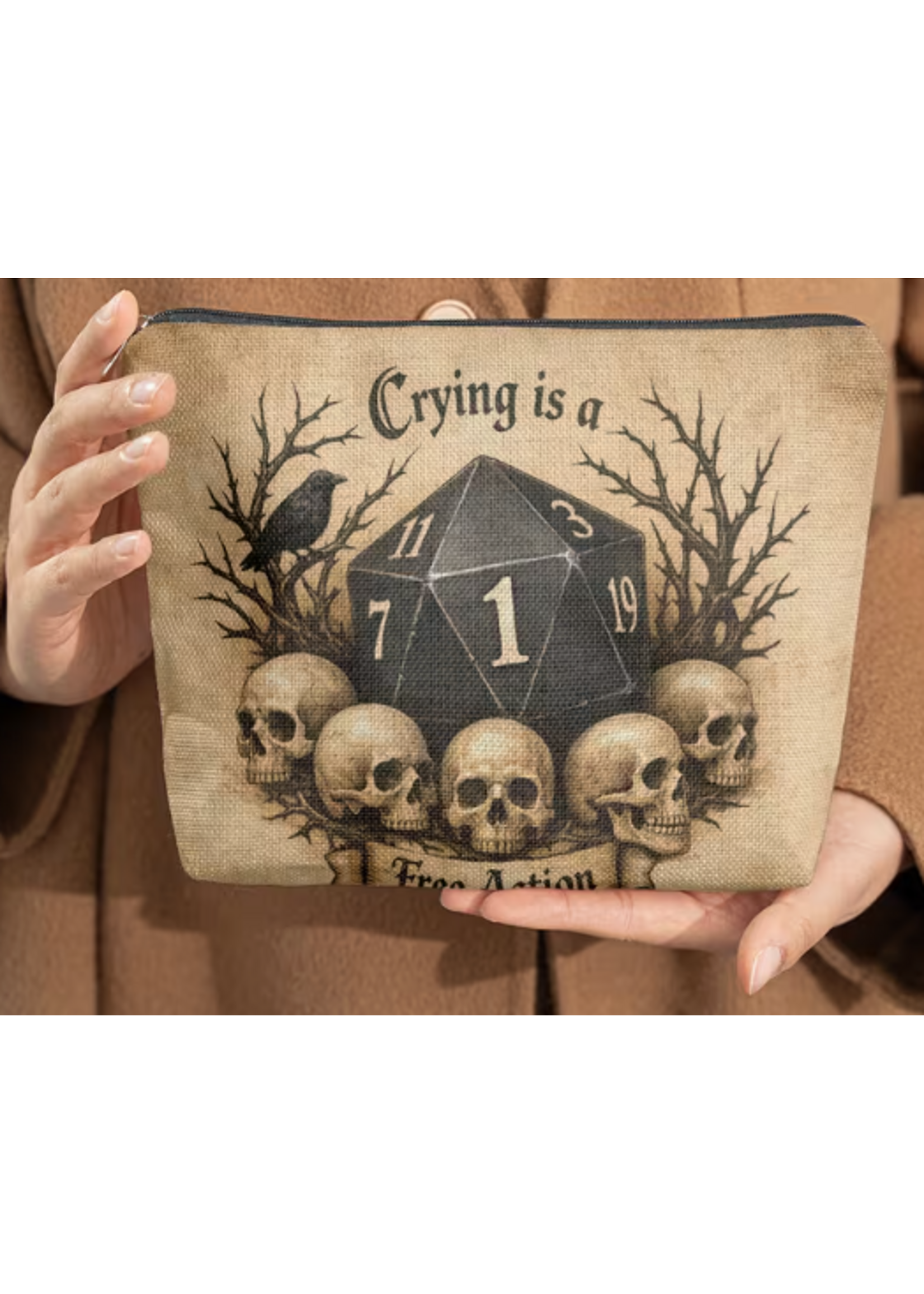 Dice Bag Crying is a Free Action