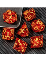 Tier 6 T6 RPG Resin Golden Foil Red Quicksand