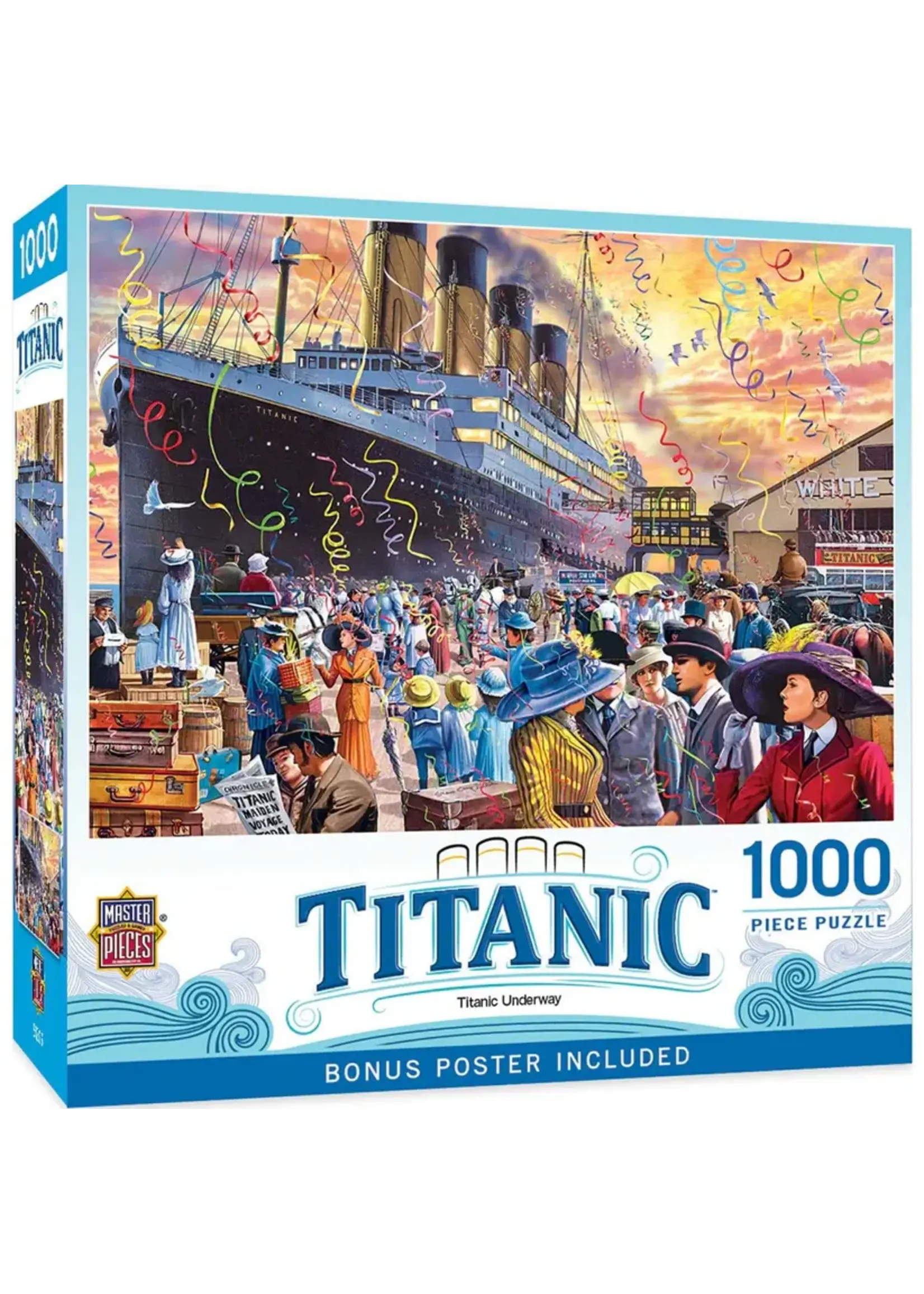 MasterPieces MPP72354 Titanic Underway (Puzzle1000)