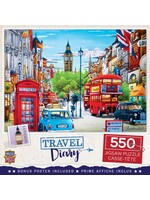 MasterPieces MPP31973 Travel Diary London (Puzzle550)