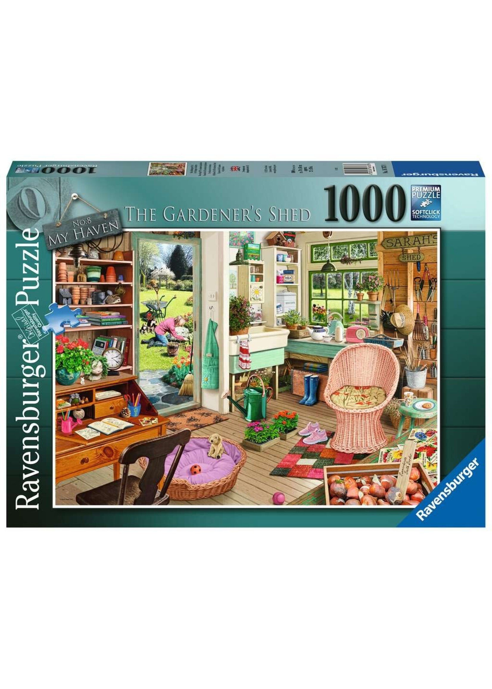 Ravensburger RAV12000126 The Garden Shed (Puzzle1000)