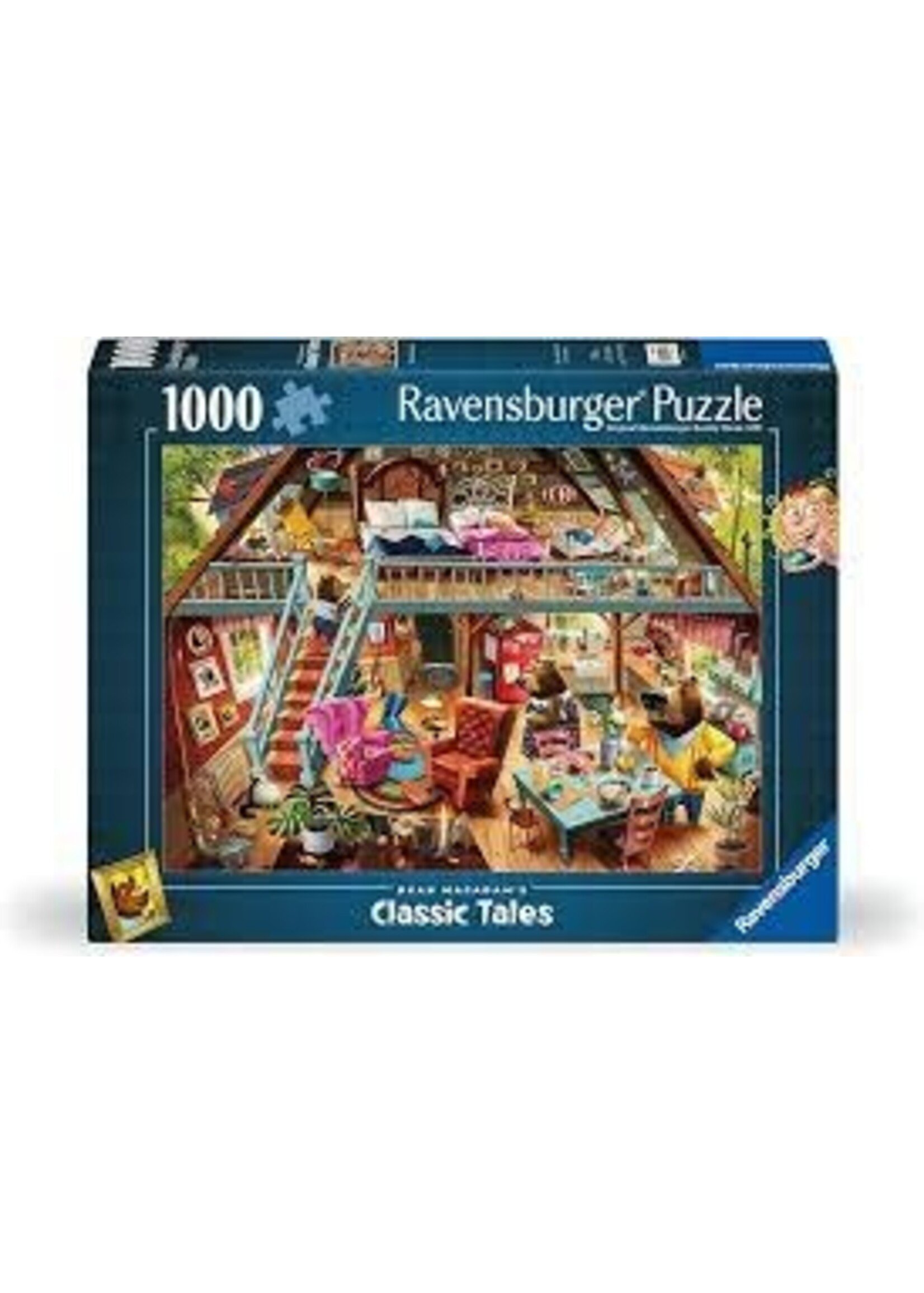 Ravensburger RAV12000423 Goldilocks Get Caught (Puzzle1000)