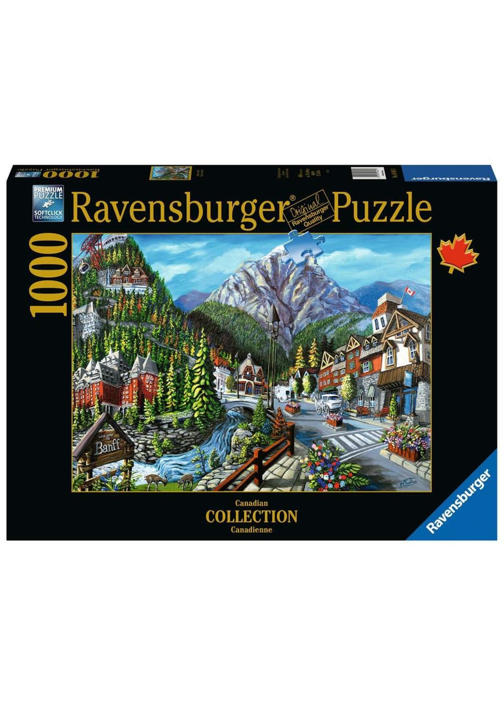 Ravensburger RAV12000494 Welcome to Banff (Puzzle1000)
