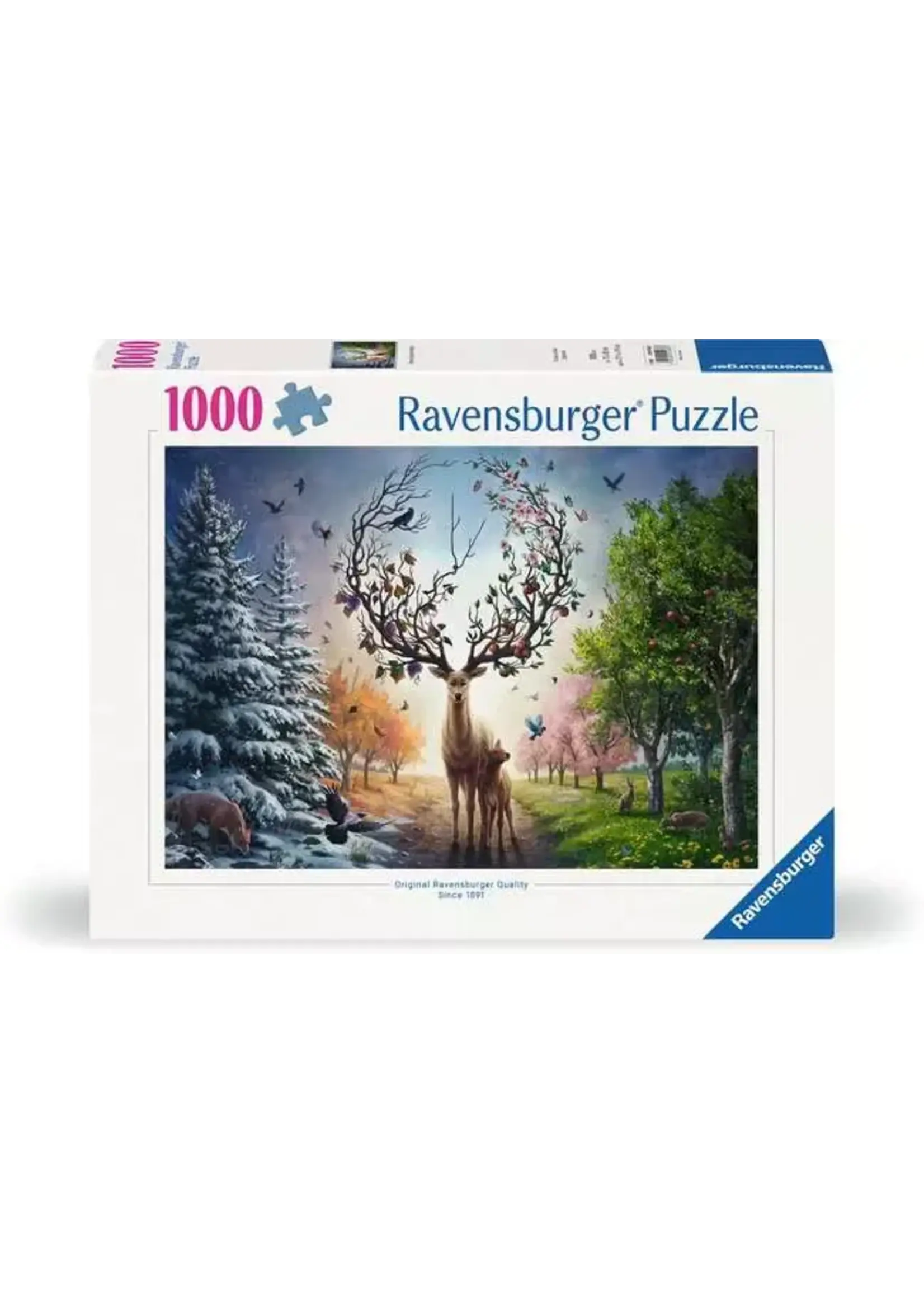 Ravensburger RAV12001088 Magical Deer (Puzzle1000)