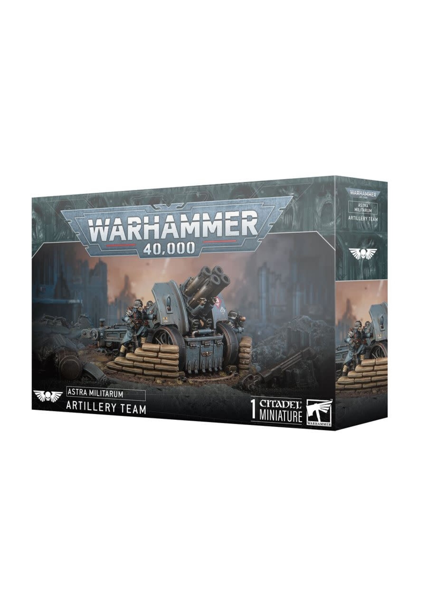WH40K Astra Militarum Krieg Artillery Team