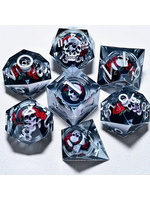 Tier 6 T6 RPG Resin Black Rose Skull