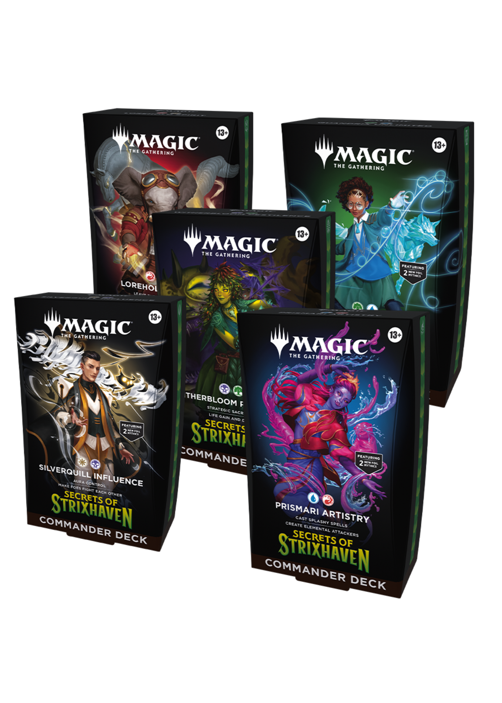 Wizards of the Coast MTG Secrets of Strixhaven Commander Deck