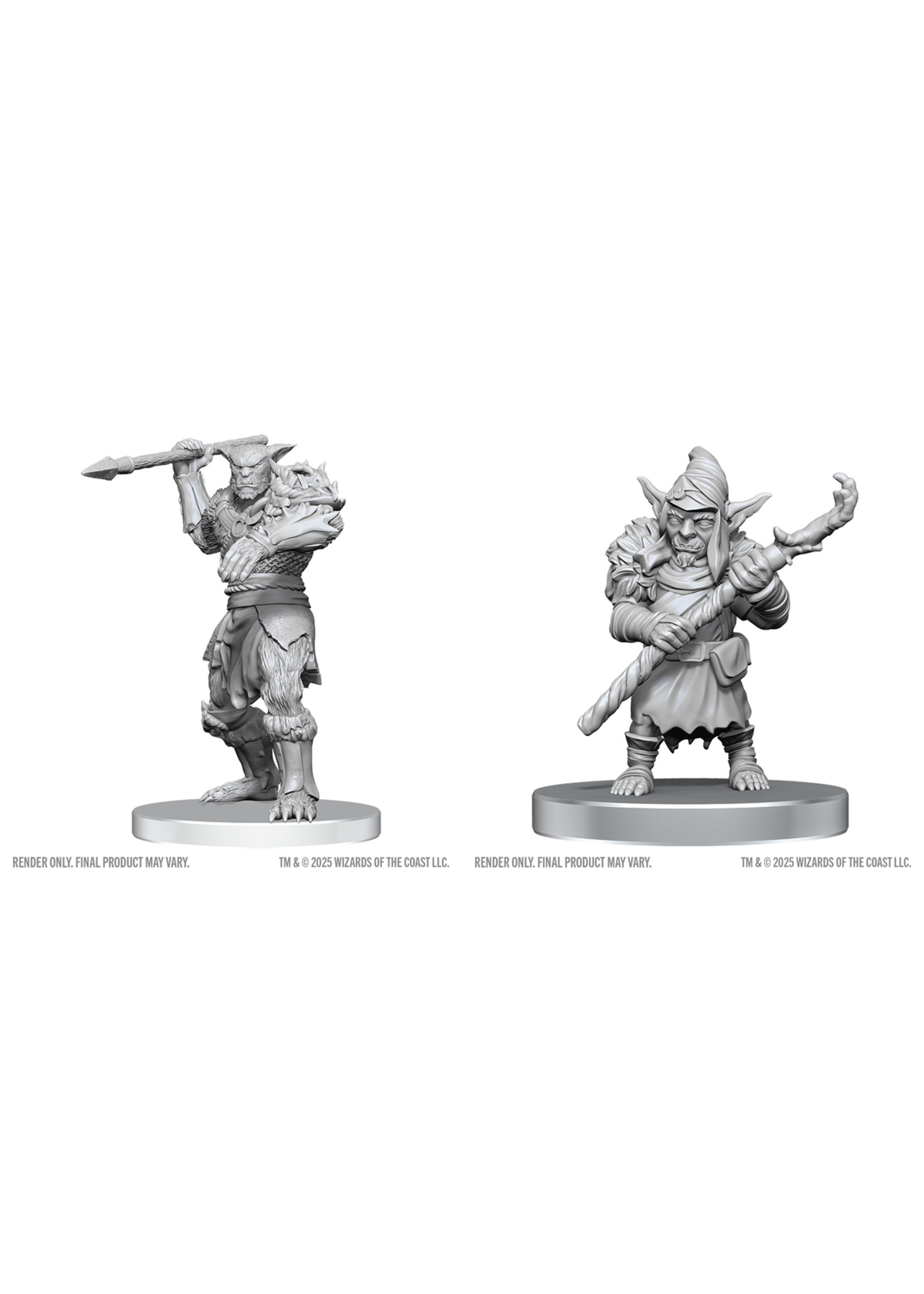 WizKids WK90808 DND Bugbear & Goblin Hexer WV28