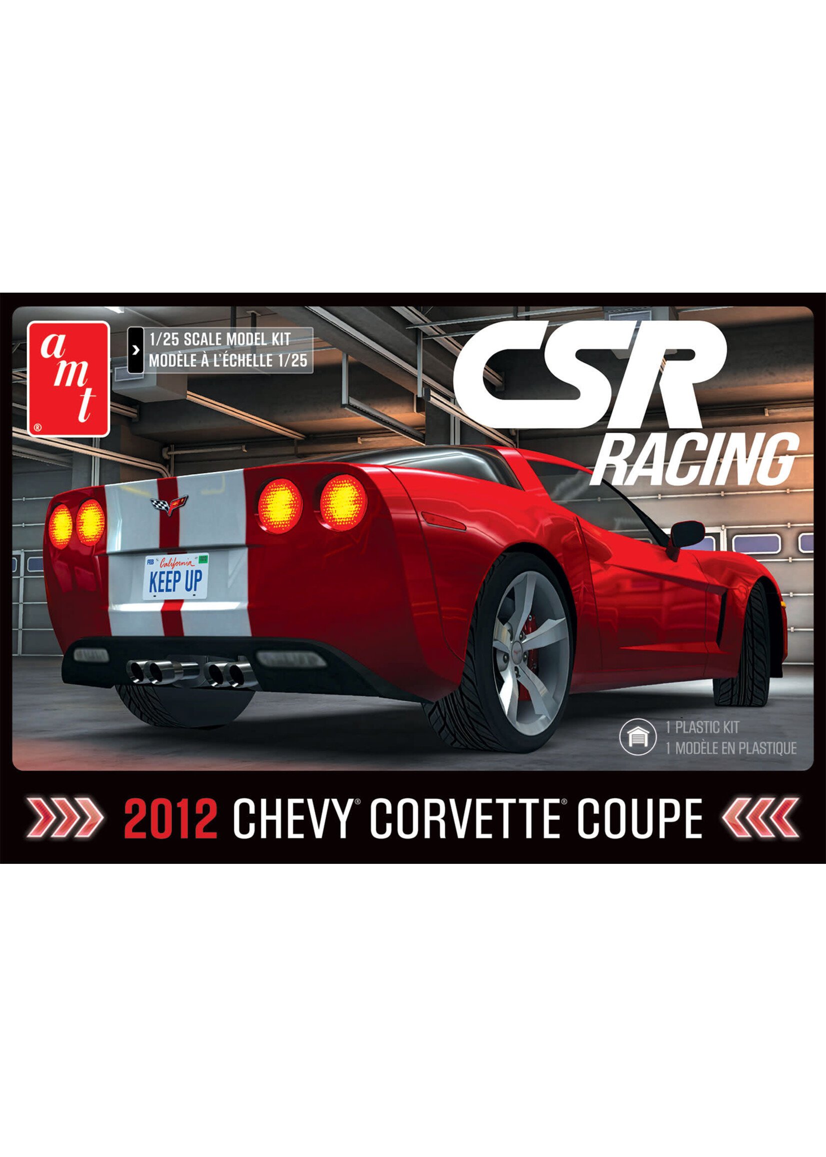 AMT AMT1551 2012 Chevy Corvette Coupe (1/25)