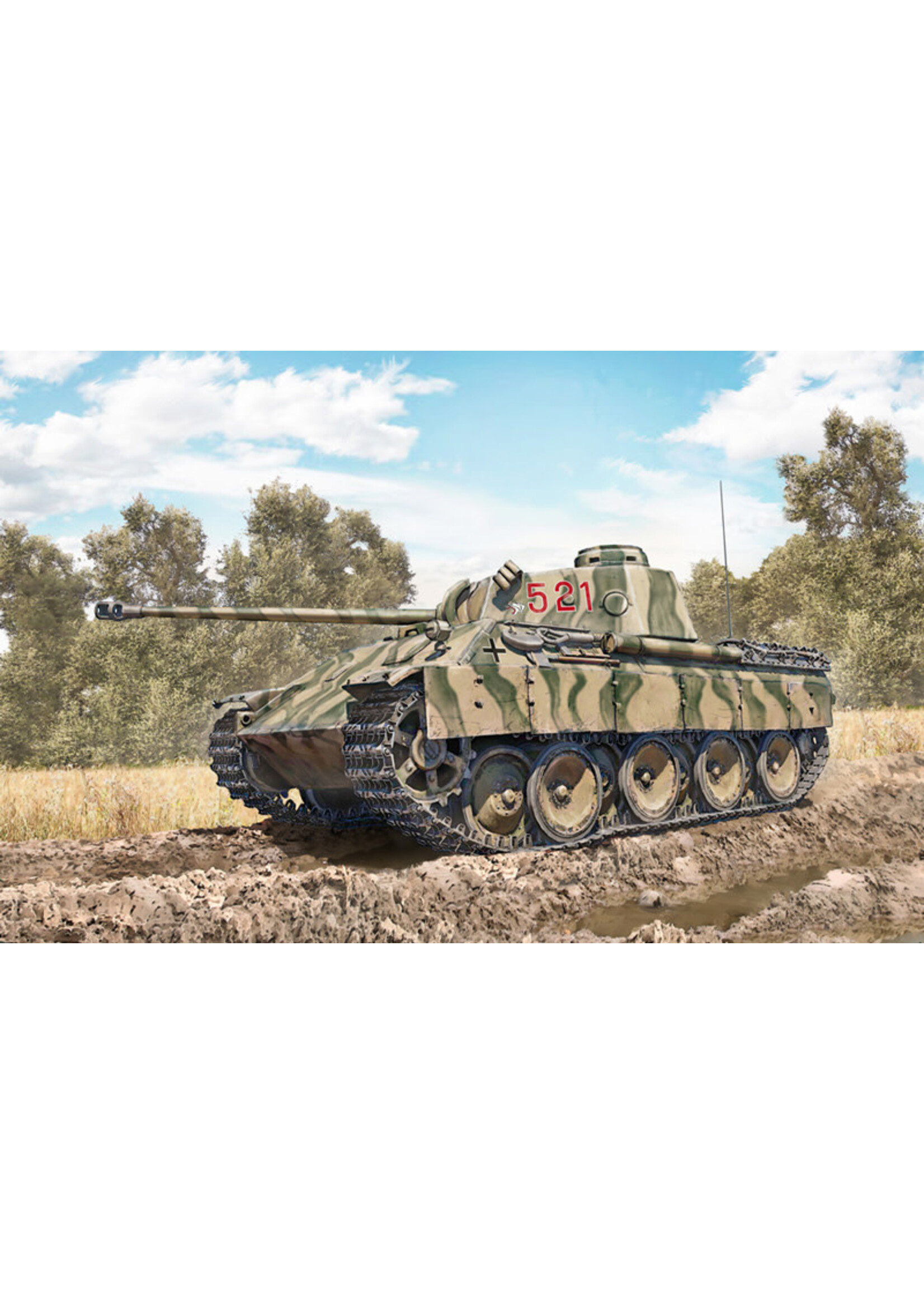 Italeri ITA0290 Pz.Kpfw V Panther Ausf.D (1/35)