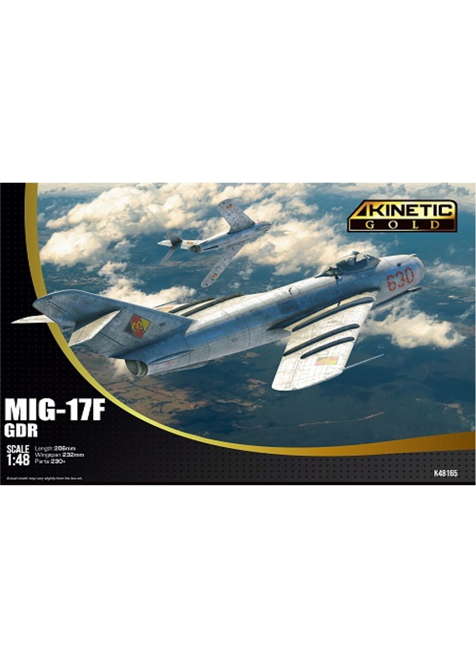 KInetic KIN48165 MIG-17F GDR (1/48)