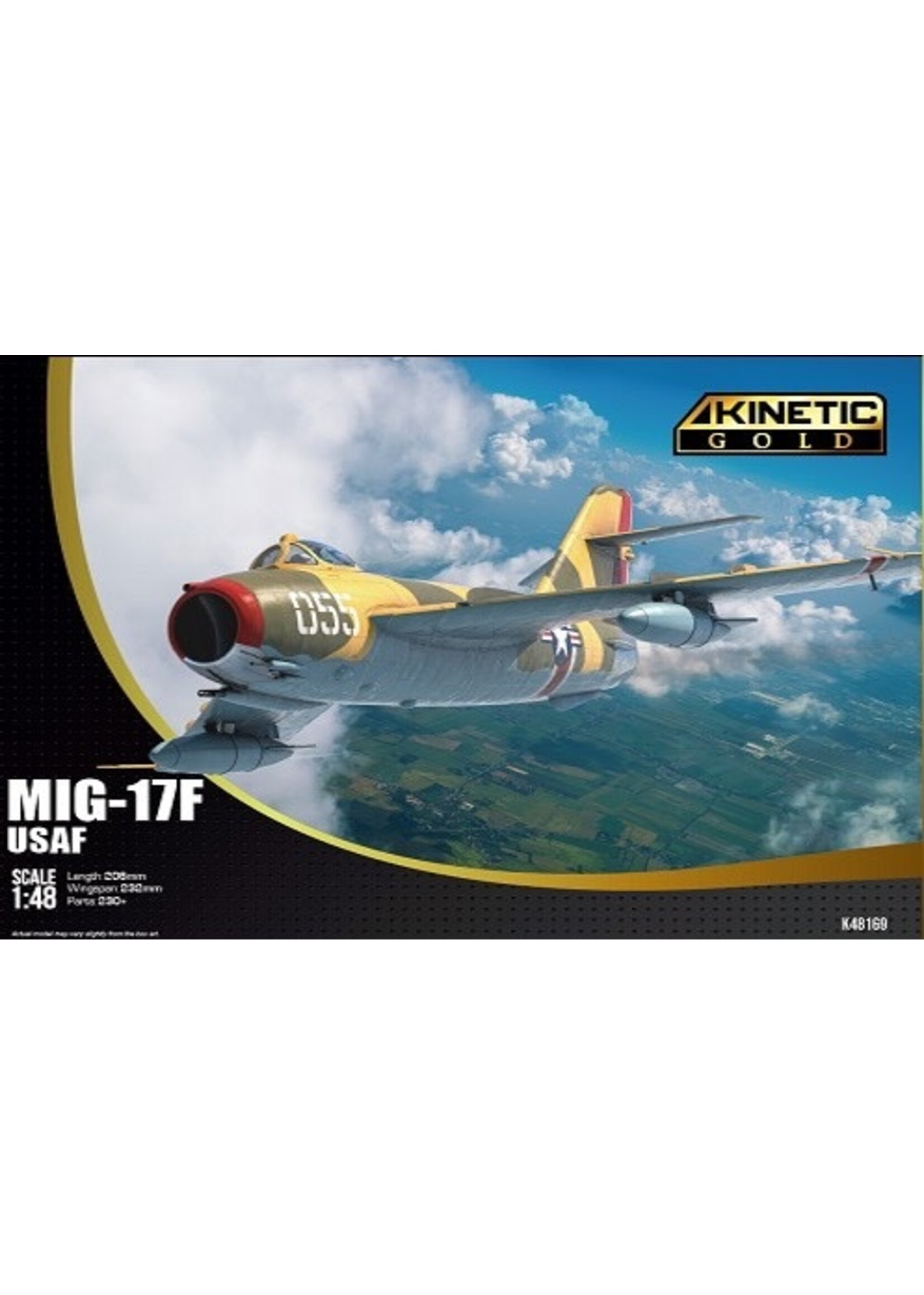 KInetic KIN48169 MIG-17F USAF (1/48)