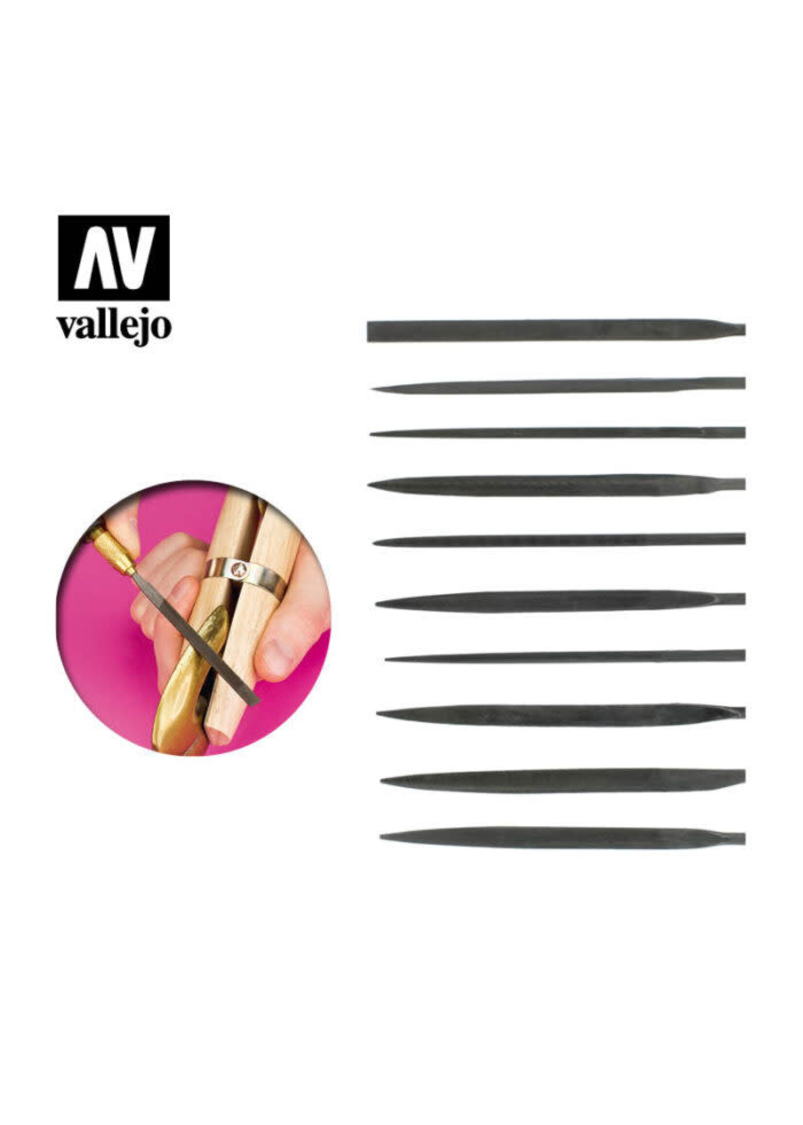 Vallejo Vallejo Needle File Set