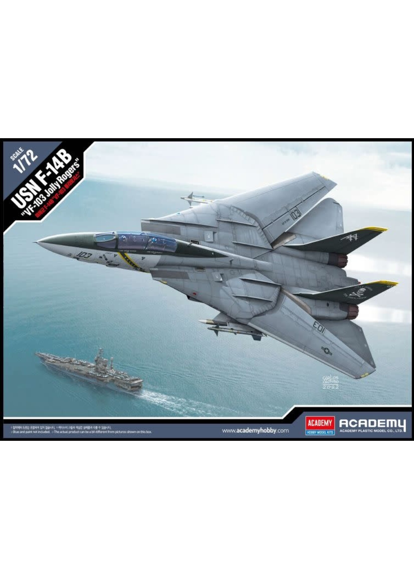 Academy ACA12578 USN F-14B VF-103 Jolly Rogers (1/72)
