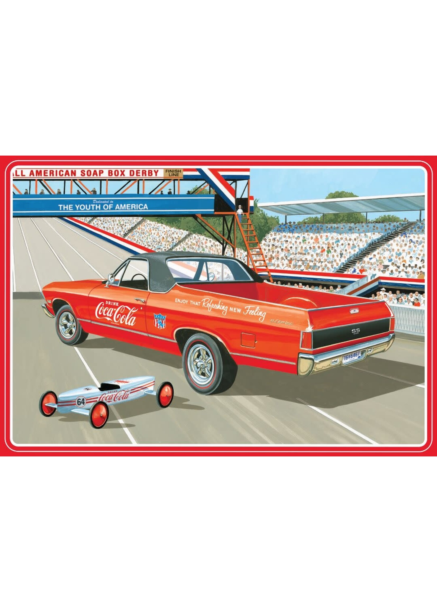AMT AMT1362 1968 Chevy El Camino SS Coca-Cola (1/25)