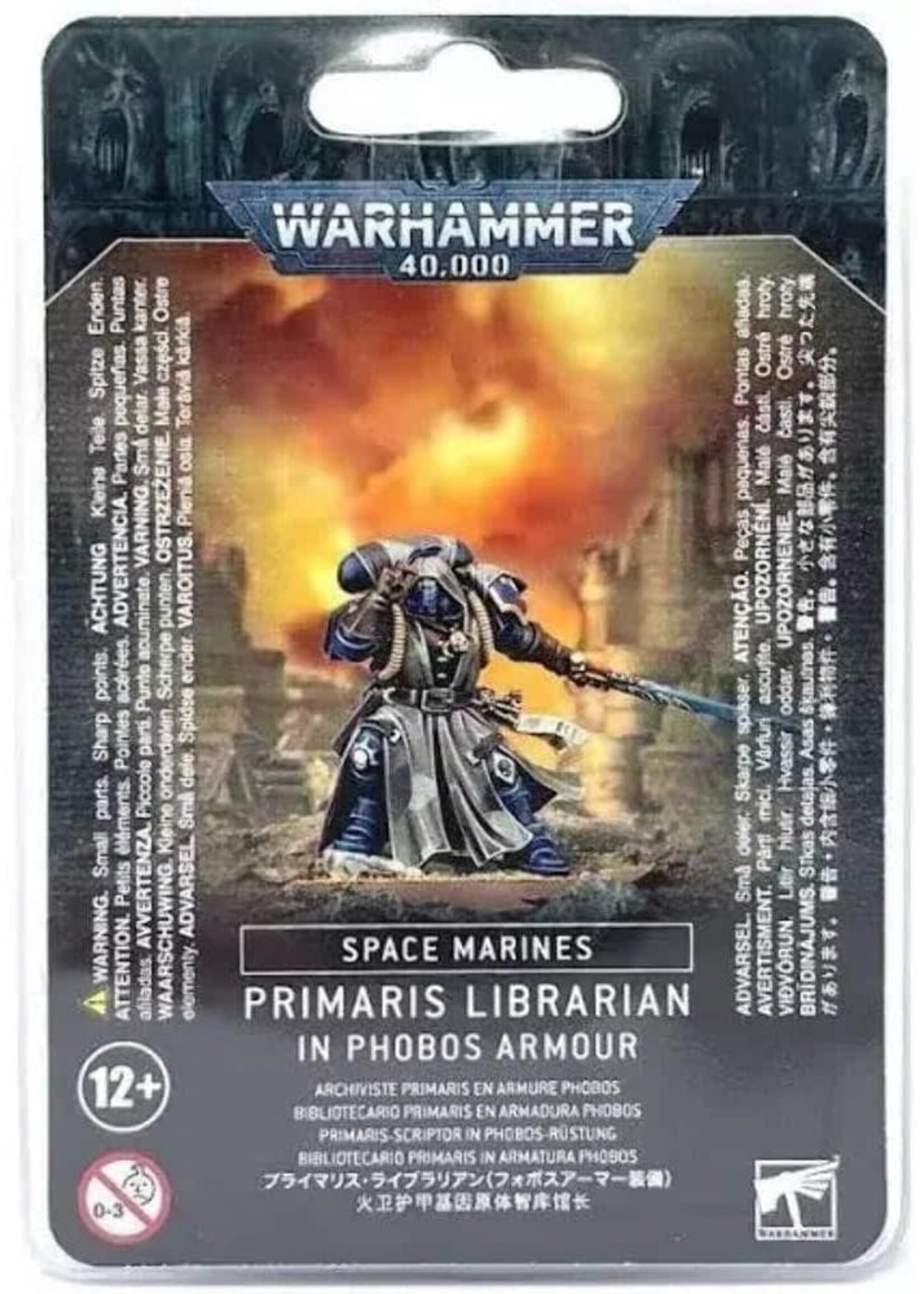 WH40K Space Marines Primaris Librarian in Phobos Armour