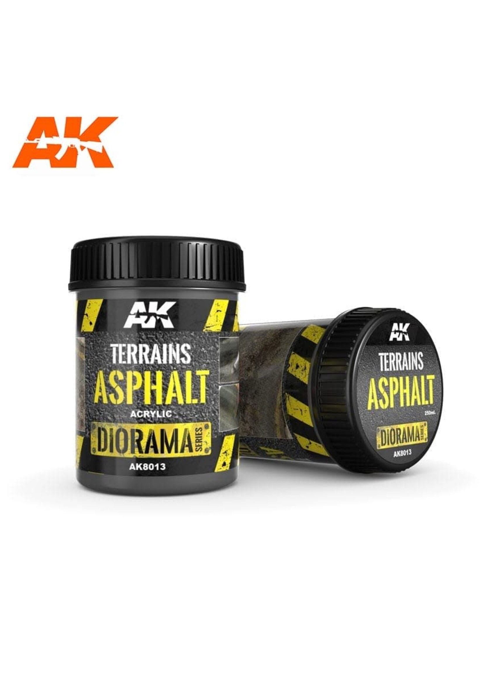 AK Interactive AK-8013 Terrains Asphalt - 250ml (Acrylic)