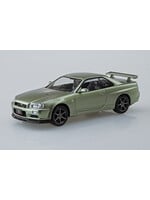 Aoshima AOS20047 Nissan R34 Skyline GT-R Jade SnapKit (1/32)