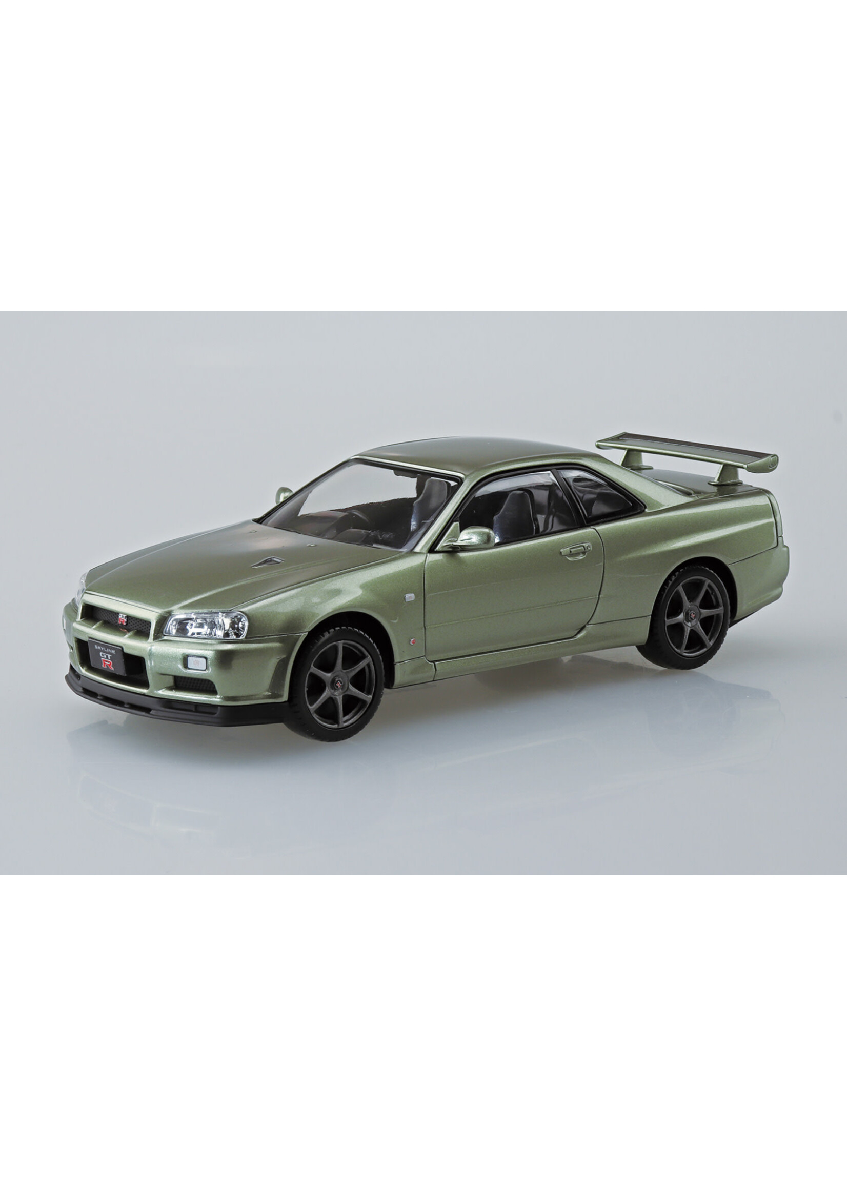 Aoshima AOS20047 Nissan R34 Skyline GT-R Jade SnapKit (1/32)