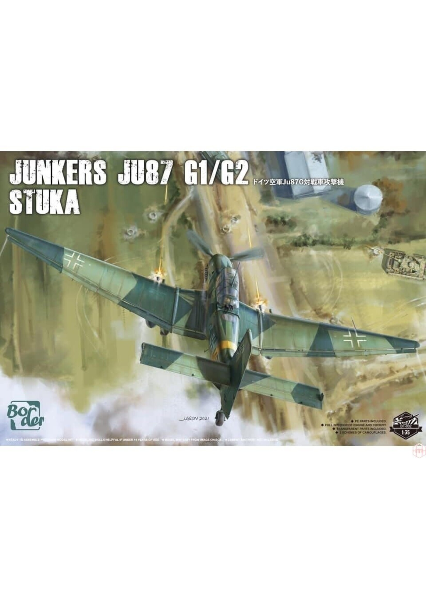 Border BORBF002 JU87G Stuka (1/35)