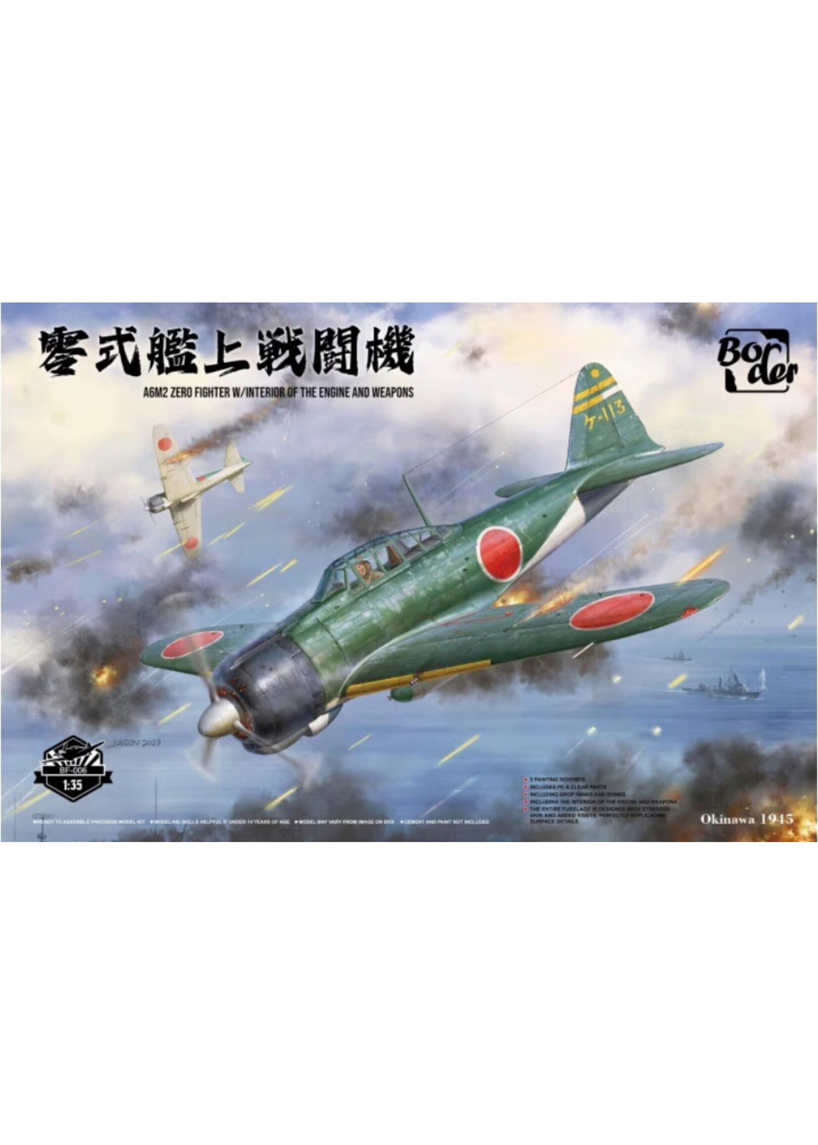 Border BORBF006 A6M2 Zero Fighter (1/35)