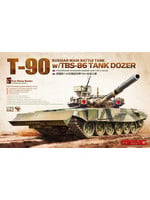 MENG MENGTS014 Russian T-90 with TBS-86 Tank Dozer (1/35)