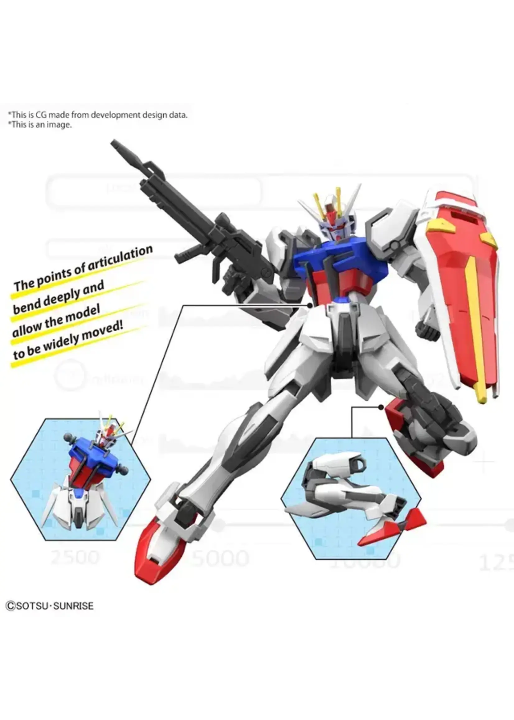Bandai ENTRY GRADE STRIKE GUNDAM (1/144)