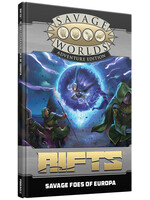 Pinnacle Entertainment Group Savage Worlds Rifts RPG Savage Foes of Europa