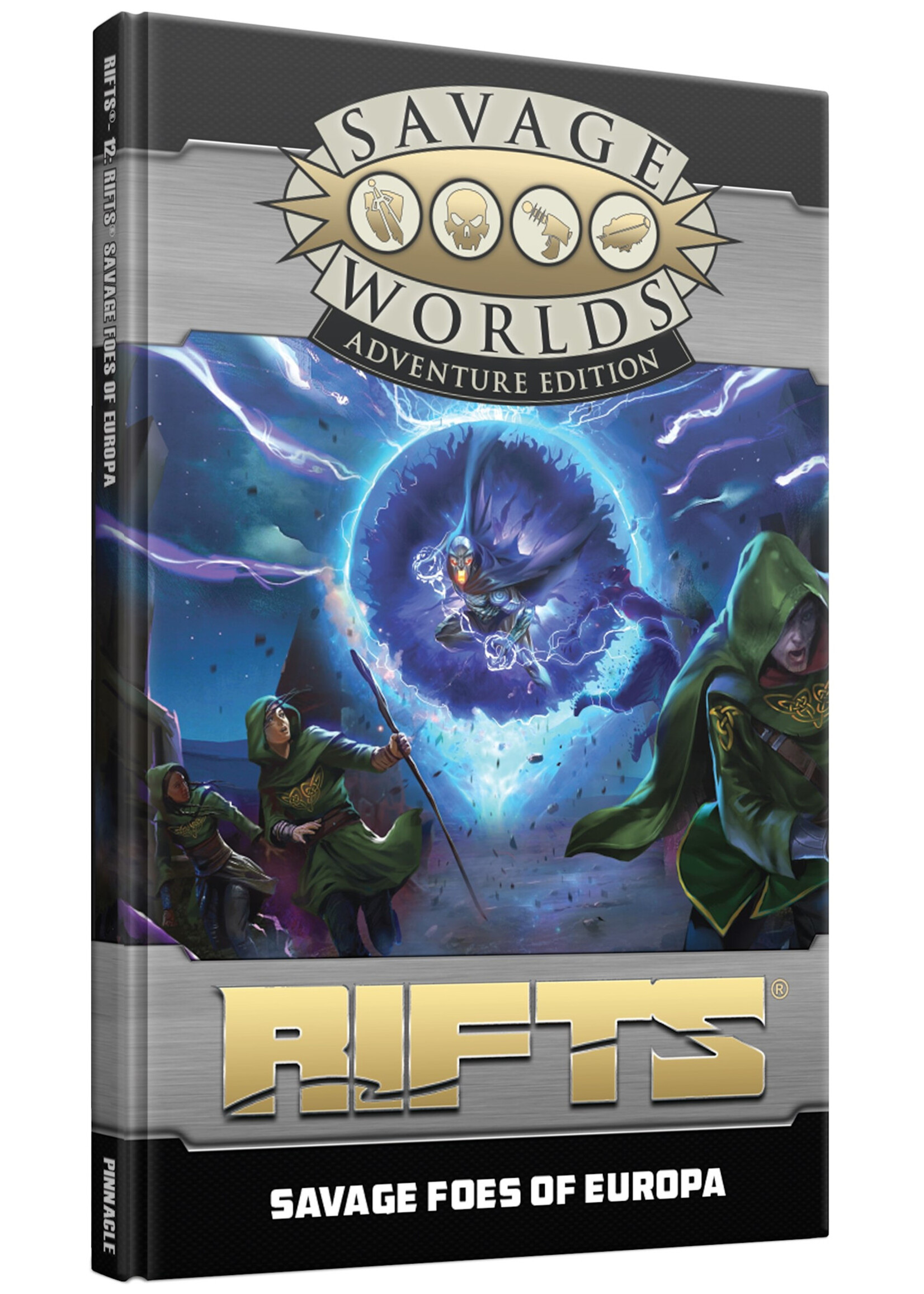 Pinnacle Entertainment Group Savage Worlds Rifts RPG Savage Foes of Europa