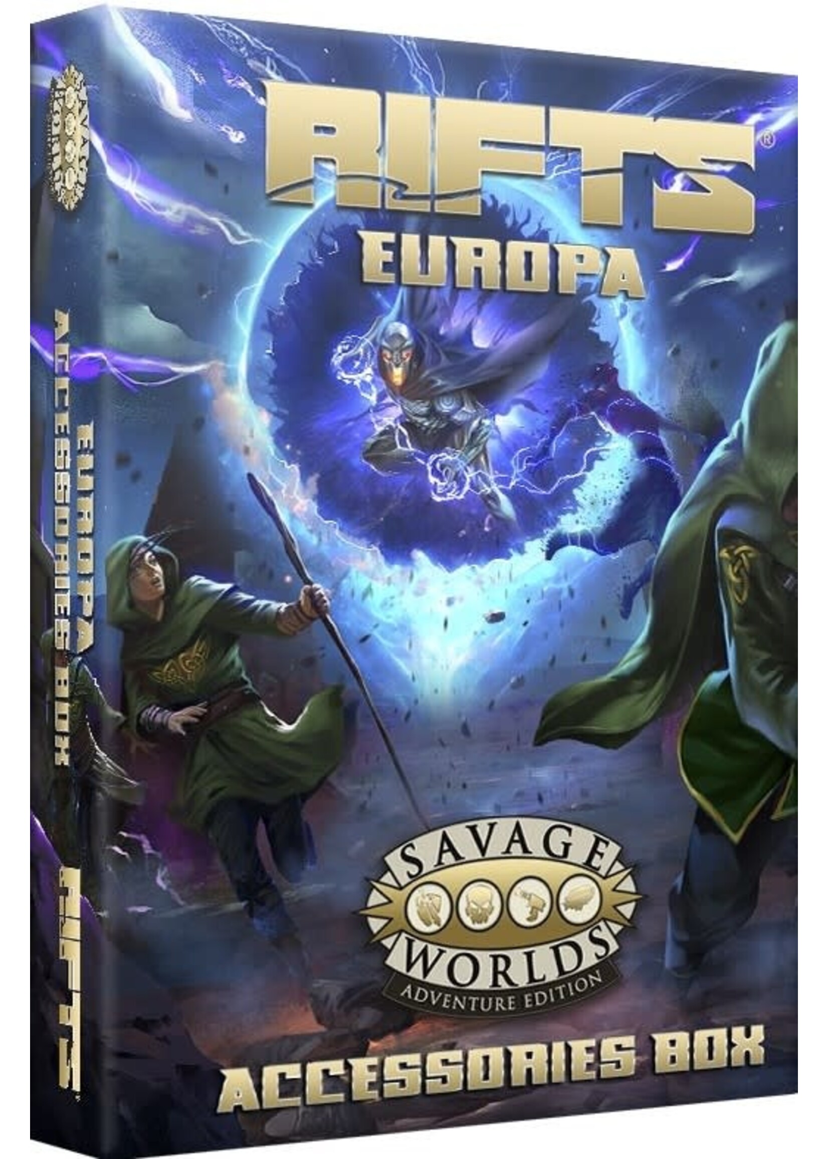Pinnacle Entertainment Group Savage Worlds Rifts RPG Europa Accessories Box
