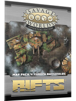 Pinnacle Entertainment Group Savage Worlds Rifts RPG Europa Battlefields Map Pack 4