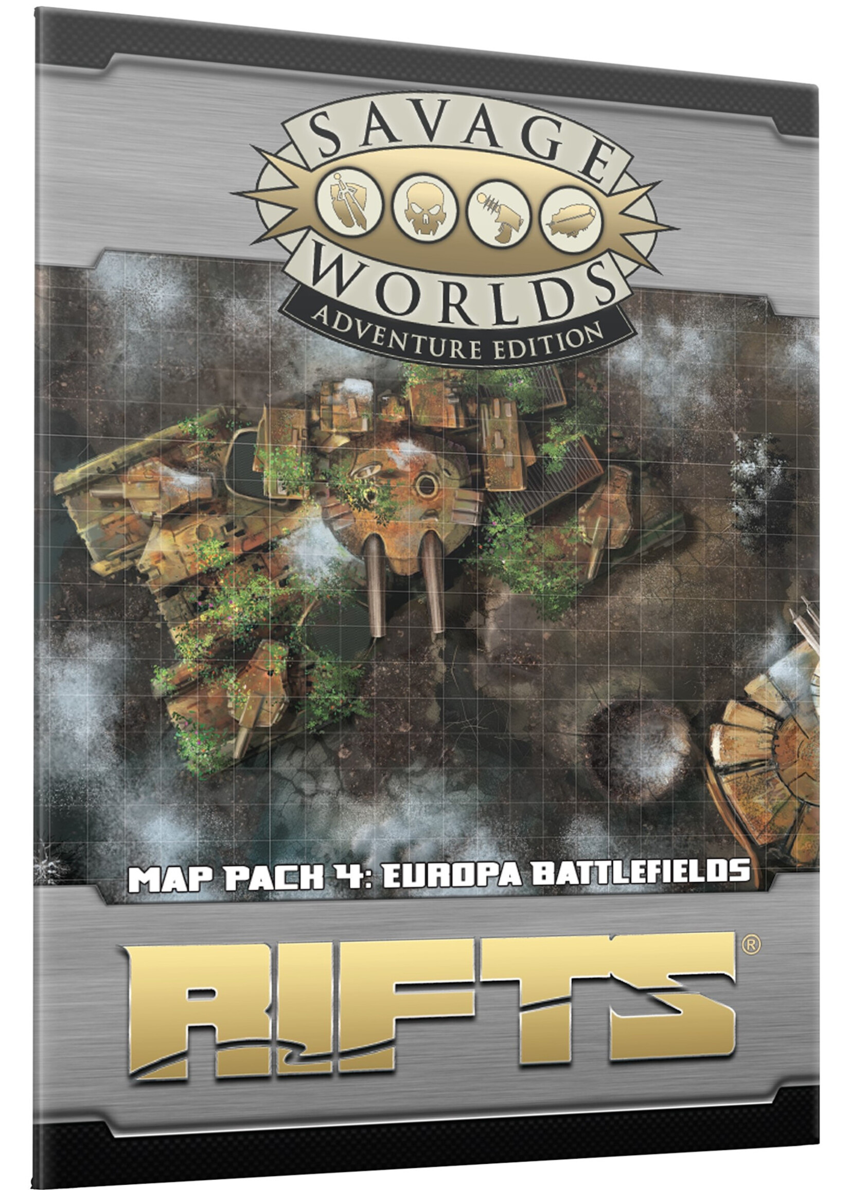 Pinnacle Entertainment Group Savage Worlds Rifts RPG Europa Battlefields Map Pack 4