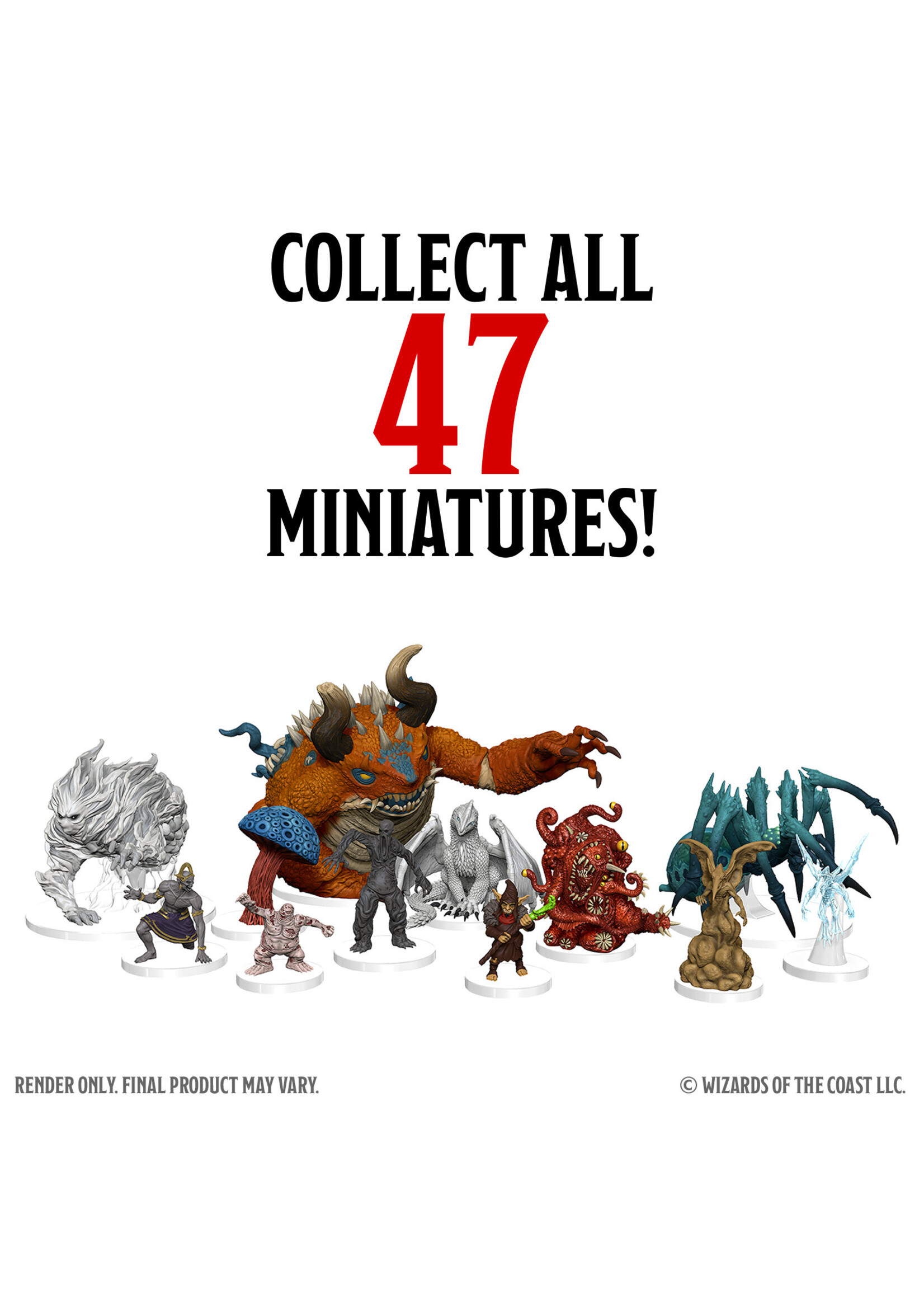 Wizards of the Coast DND Icons Monster Manual Collection 2 Miniatures Booster Brick