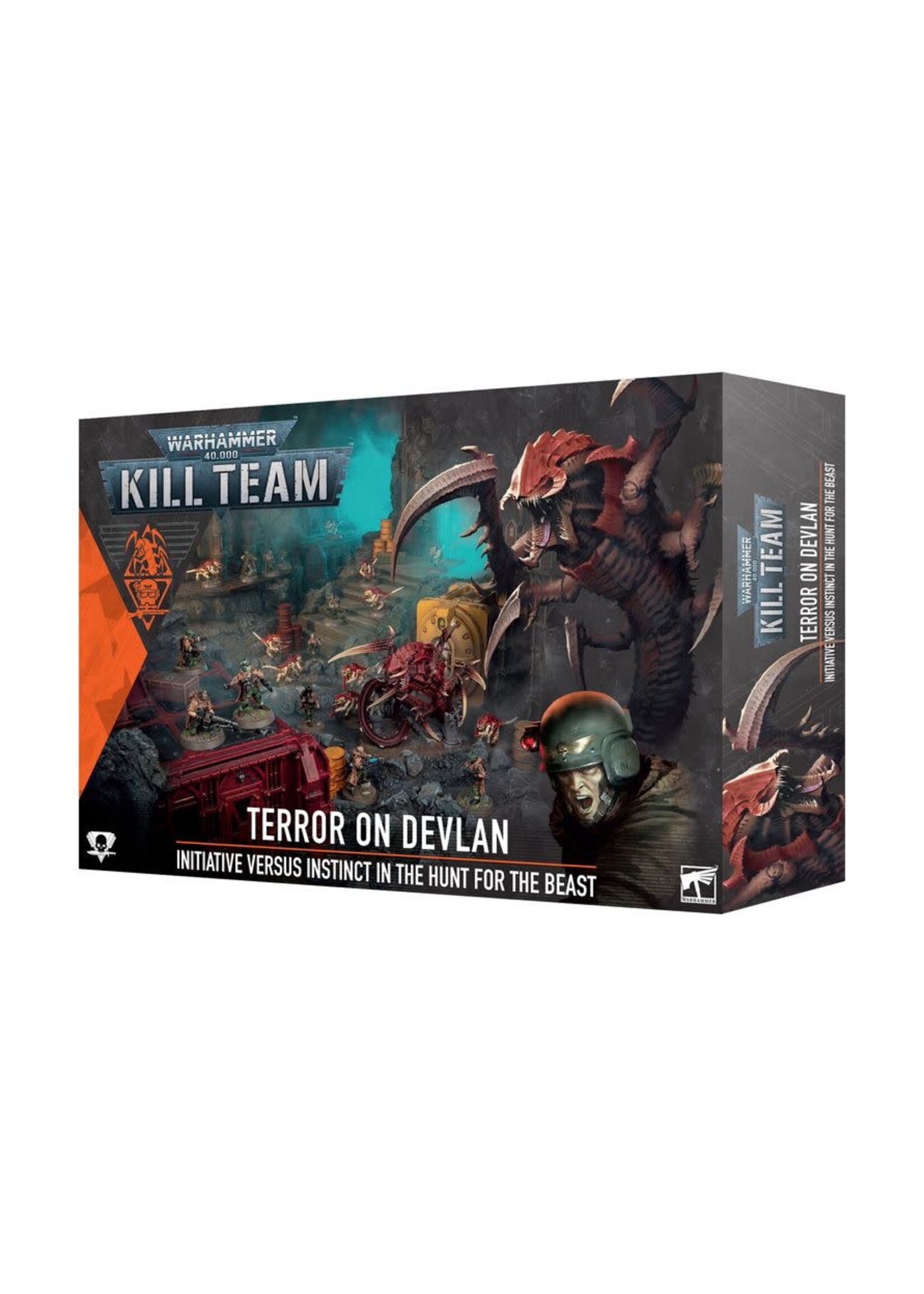 WH40K Kill Team Terror on Devlan Initiative VS Instinct in the Hunt for the Beast