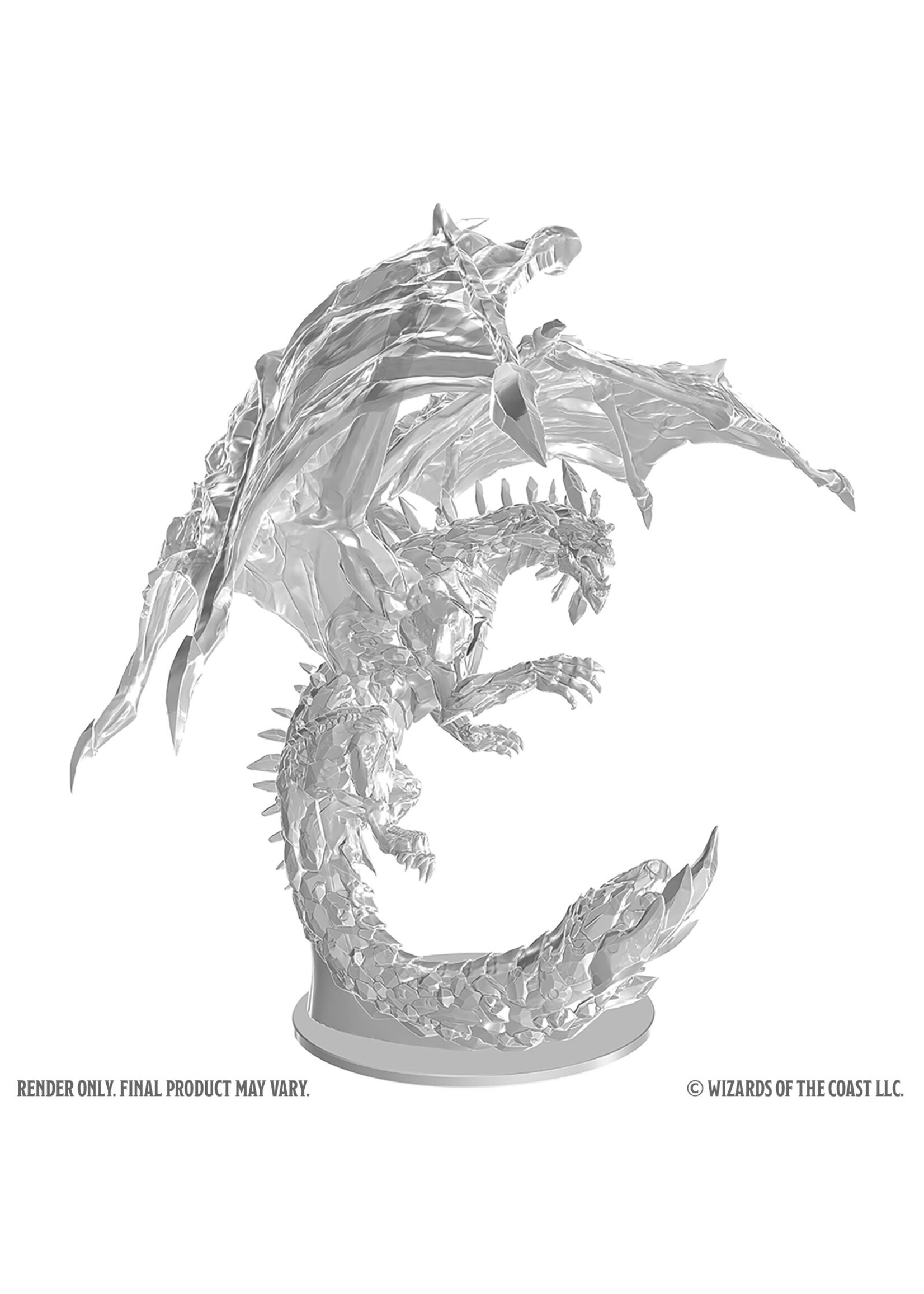 WizKids DND Adult Amethyst Dragon Unpainted