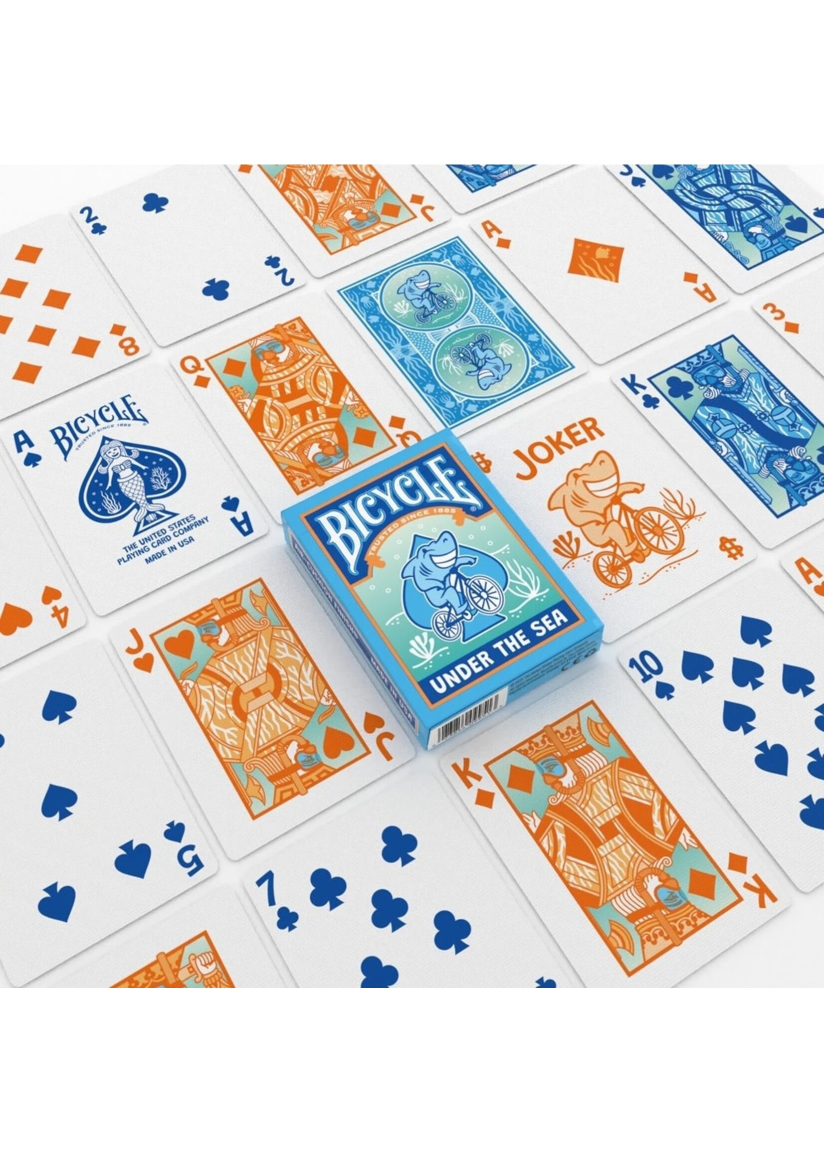 Playing Cards Bicycle Under the Sea