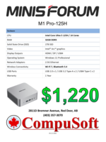 Minisforum Minisforum M1 Pro-125H(32+1TB)