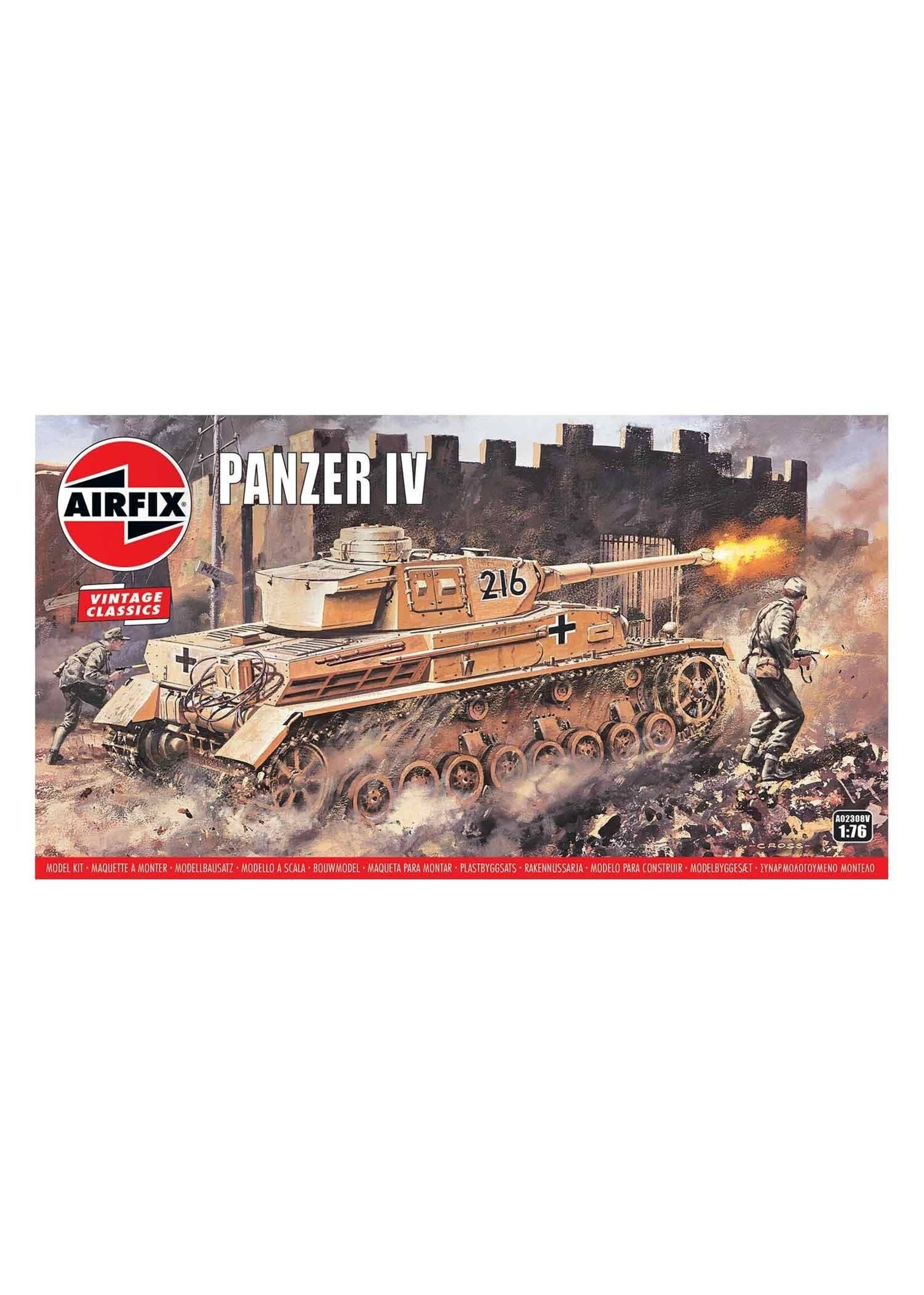 Airfix AIR02308V German Panzer IV Tank (1/76)