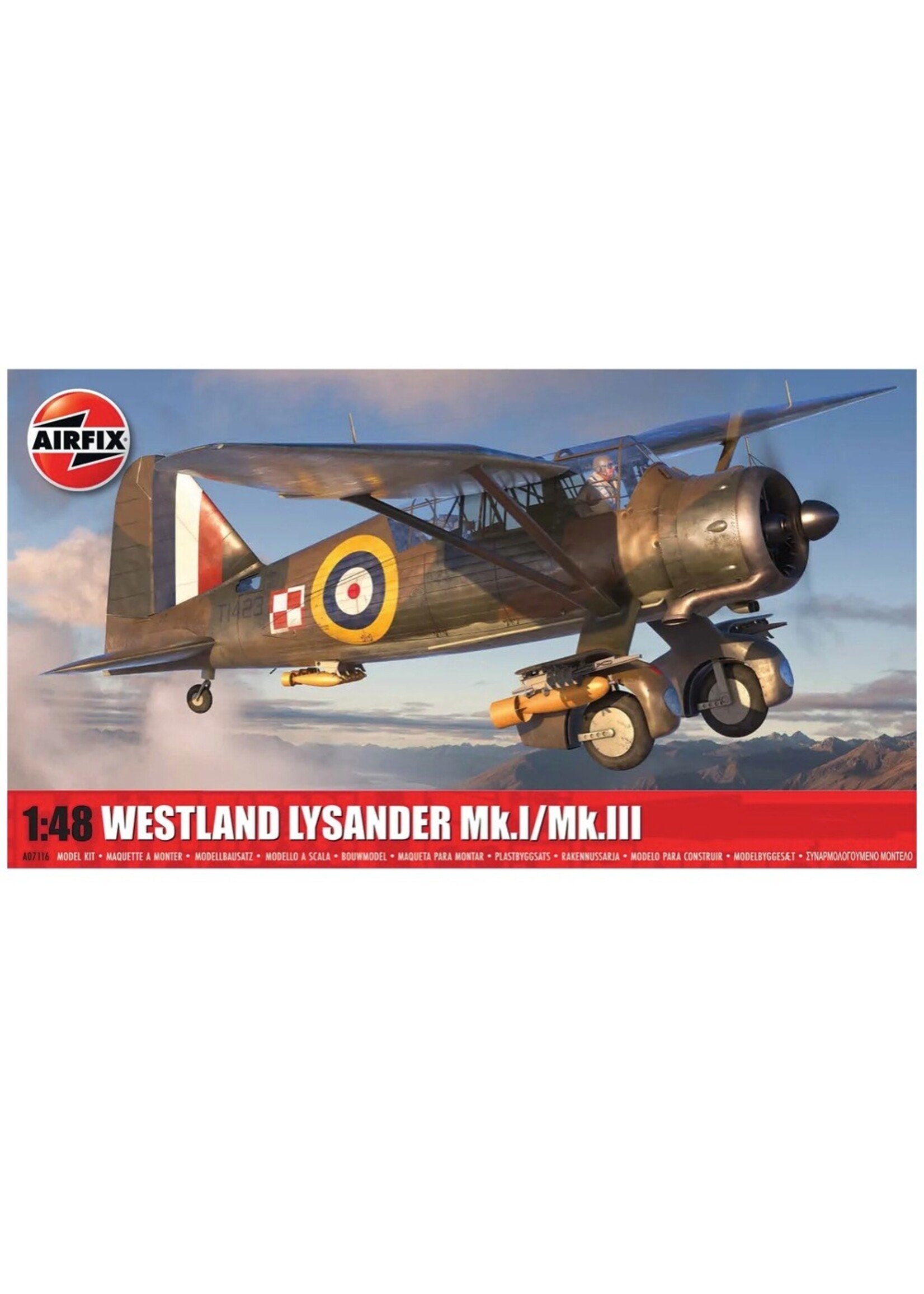 Airfix AIR07116 Westland Lysander Mk.I/Mk.III (1/48)
