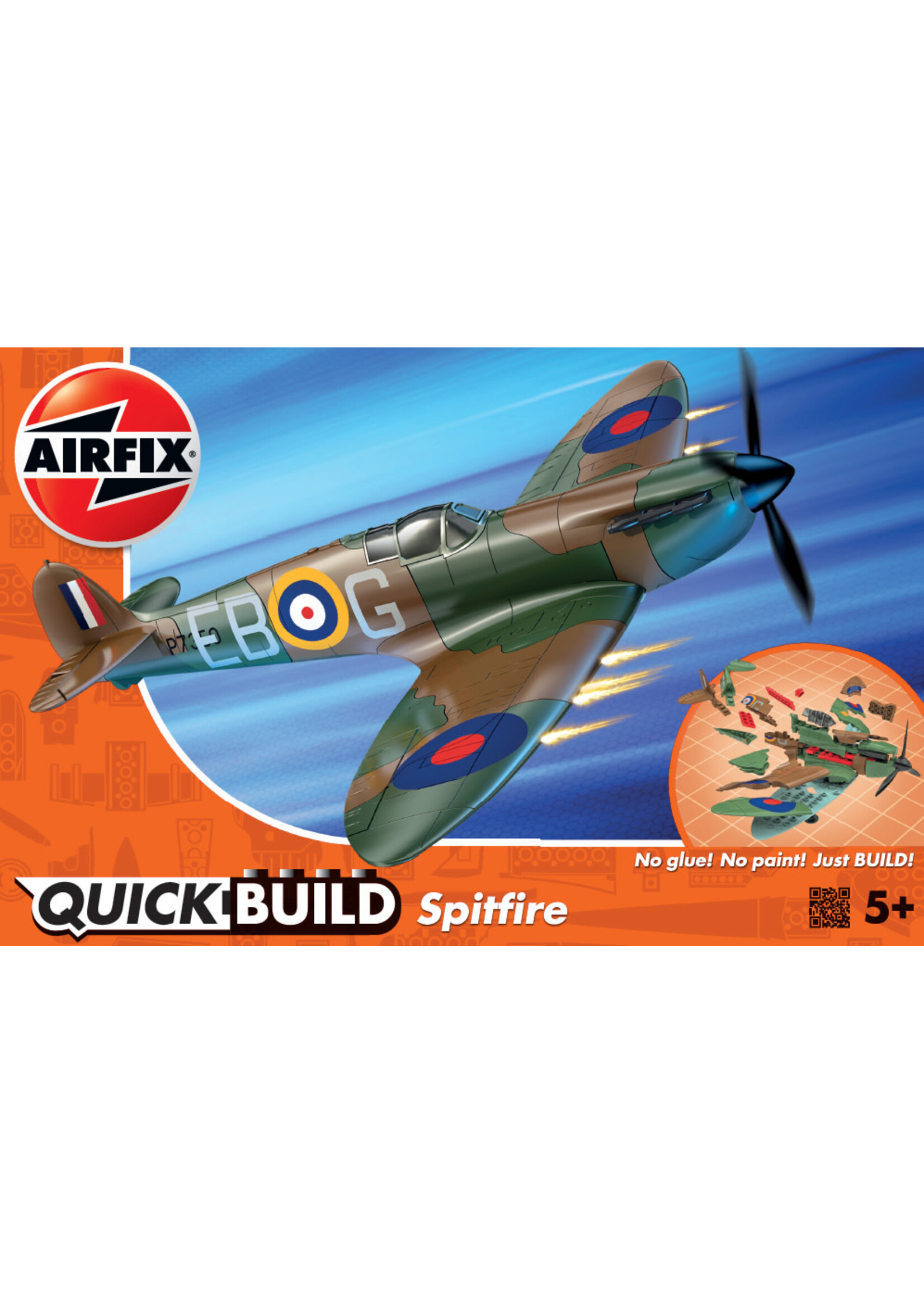 Airfix AIRJ6000 Supermarine Spitfire Quick Build