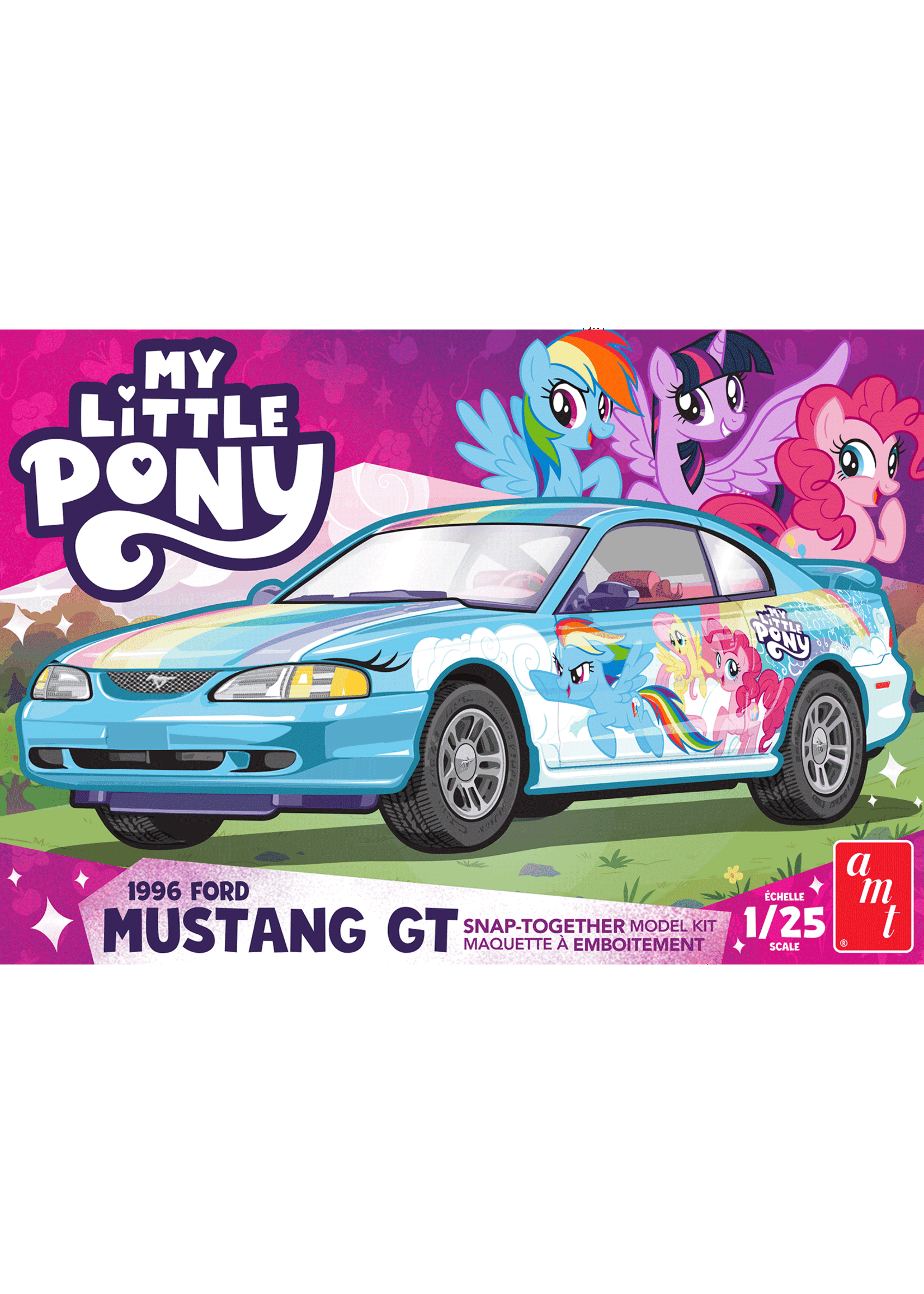 AMT AMT1577 1996 Ford Mustang My Little Pony (1/25)