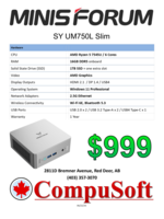 Minisforum Minisforum UM750L Slim
