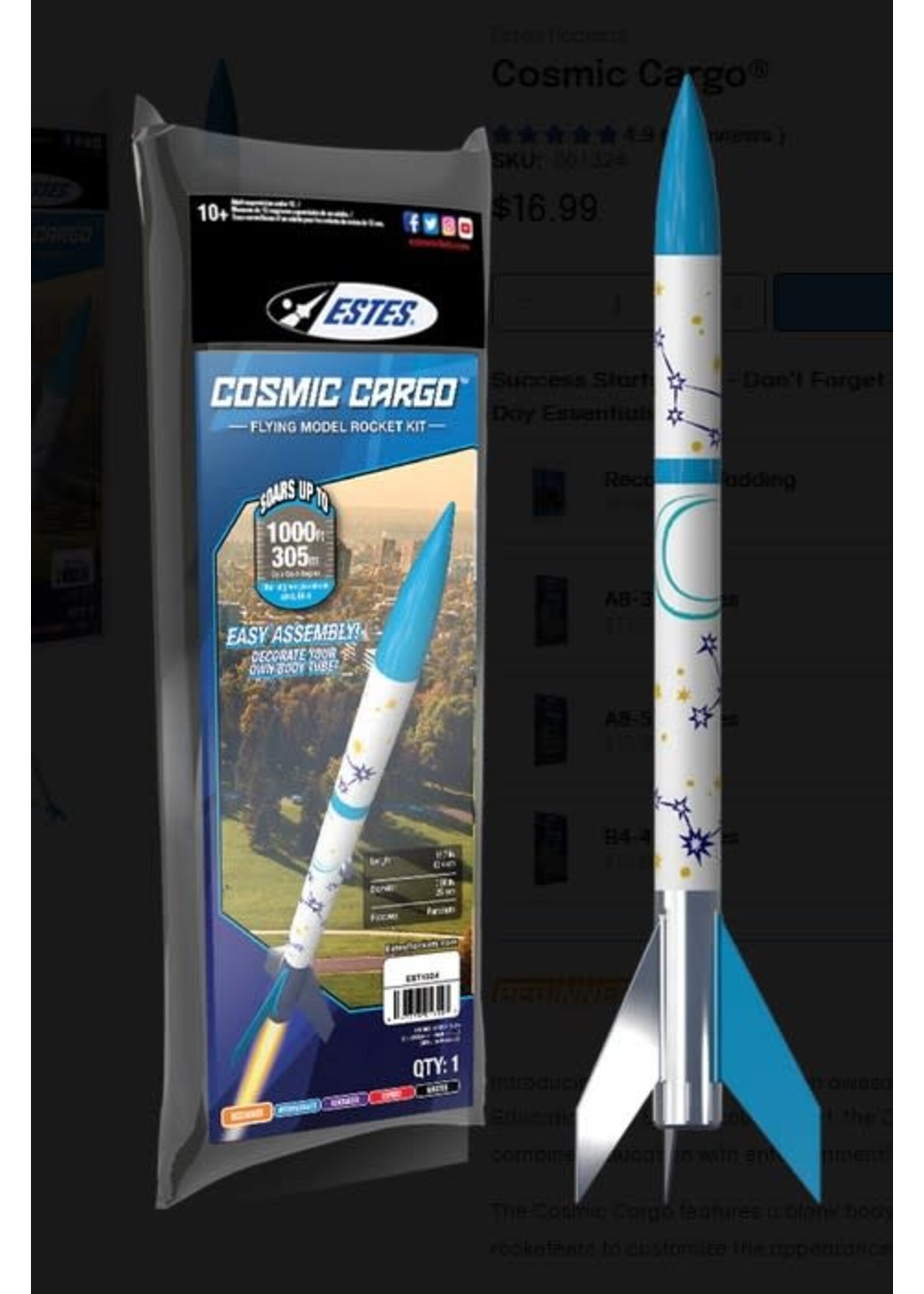 Estes EST1324 Cosmic Cargo