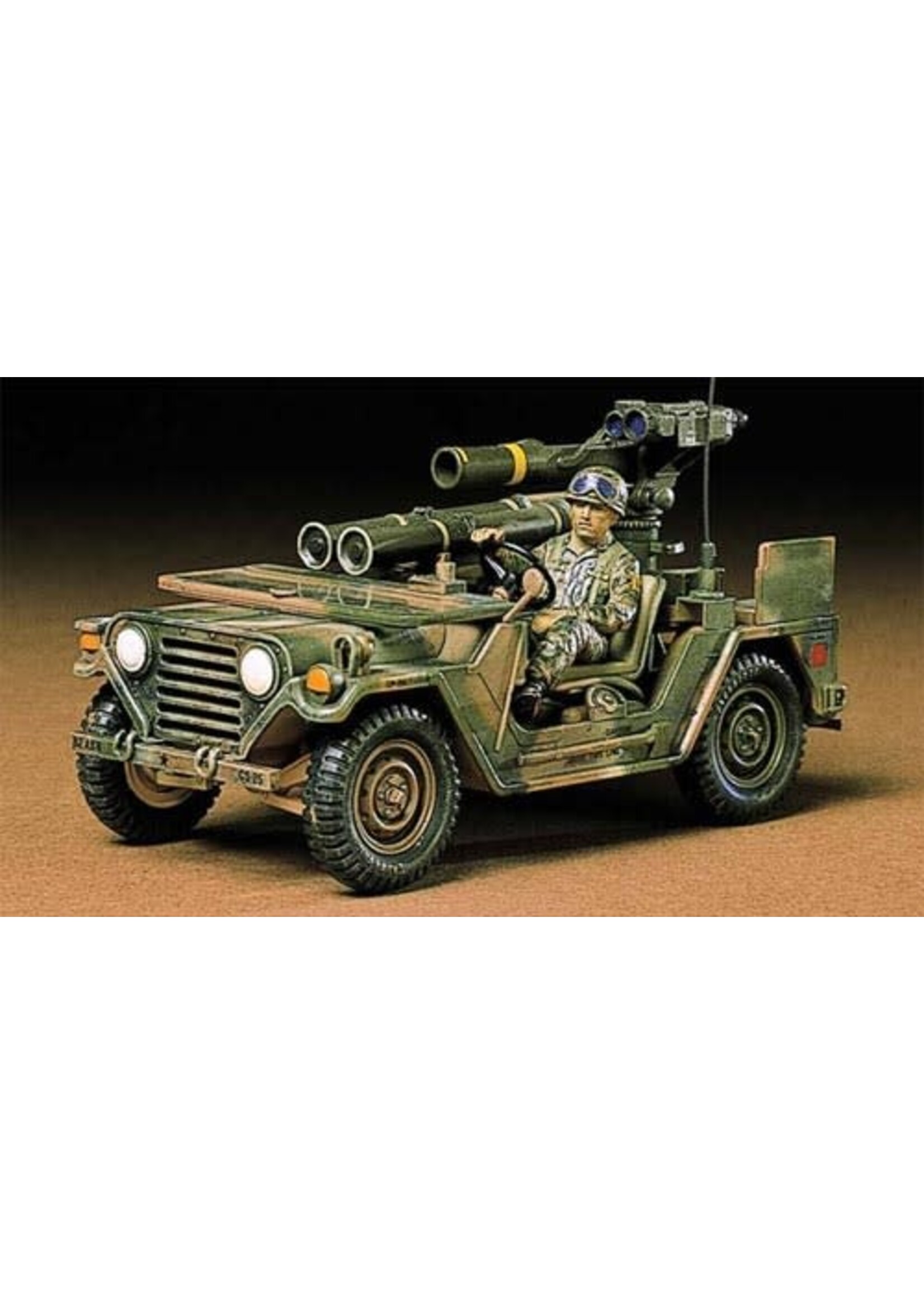 Tamiya TAM35125 US M151A2 MUTT with TOW Missile Launcher